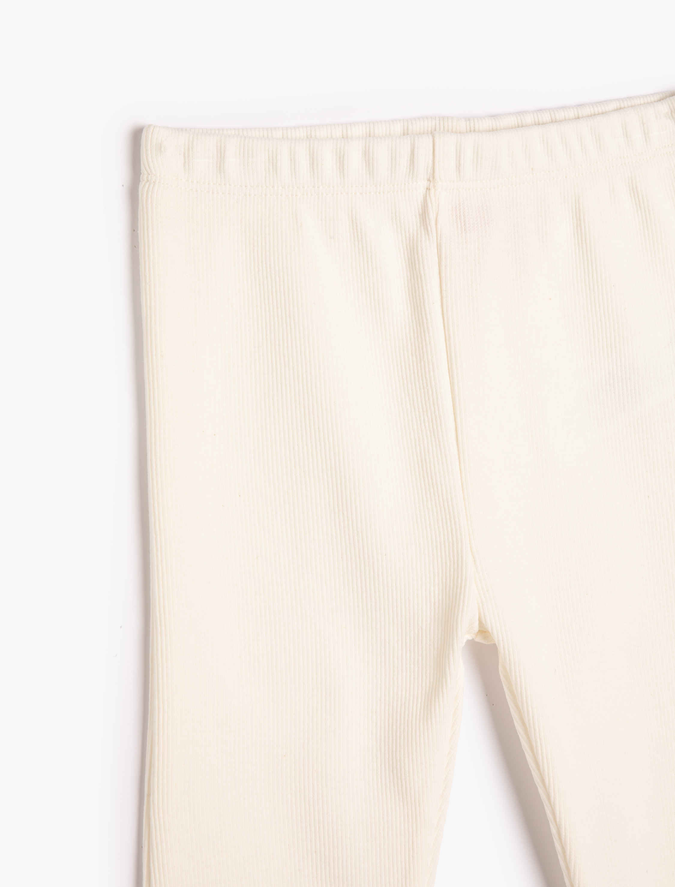  Kız Bebek İspanyol Paça Basic Tayt Kaşkorse Beli Lastikli Pamuklu