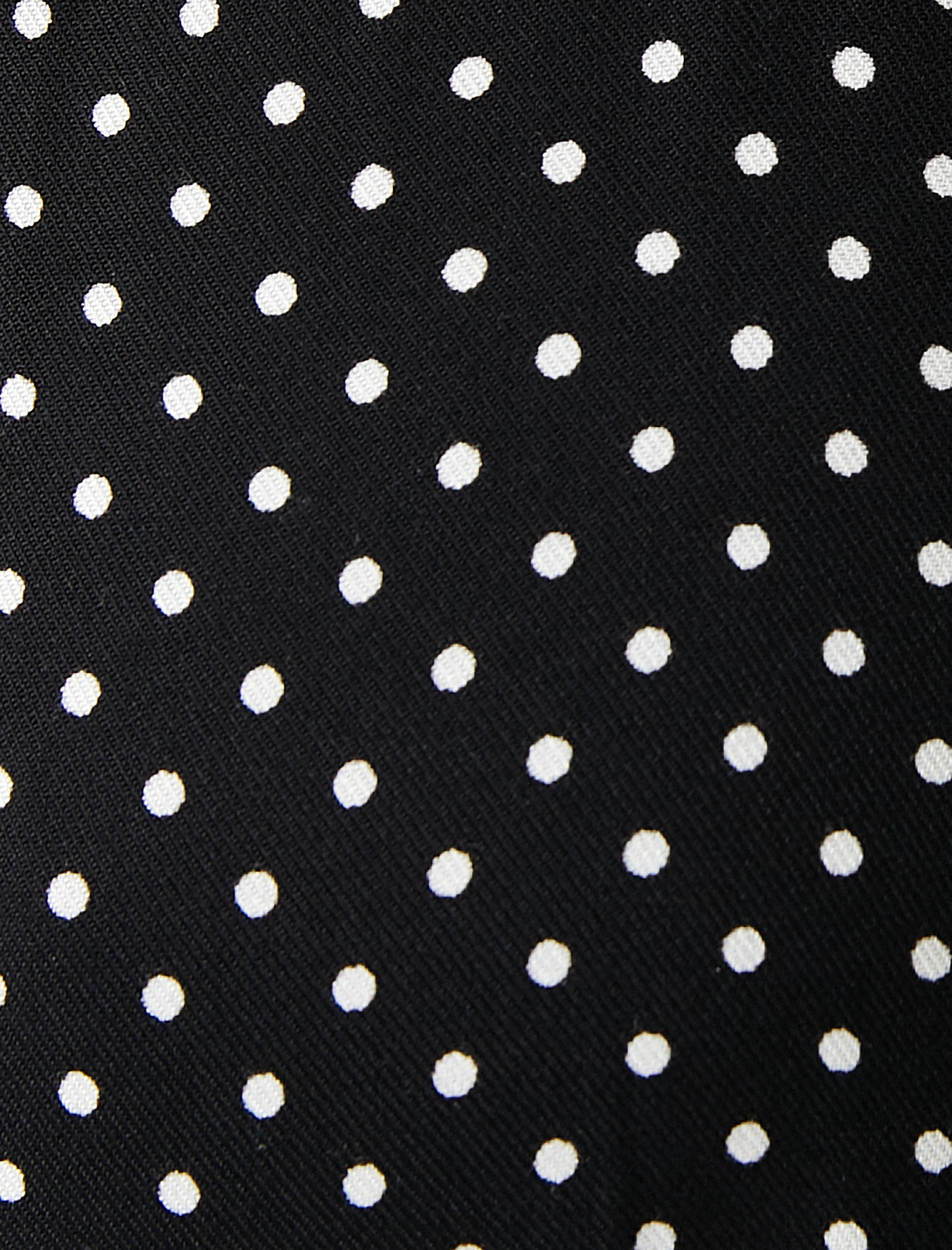   Puantiyeli Gömlek Elbise Viskon Düğmeli Manşet Yaka Kemerli