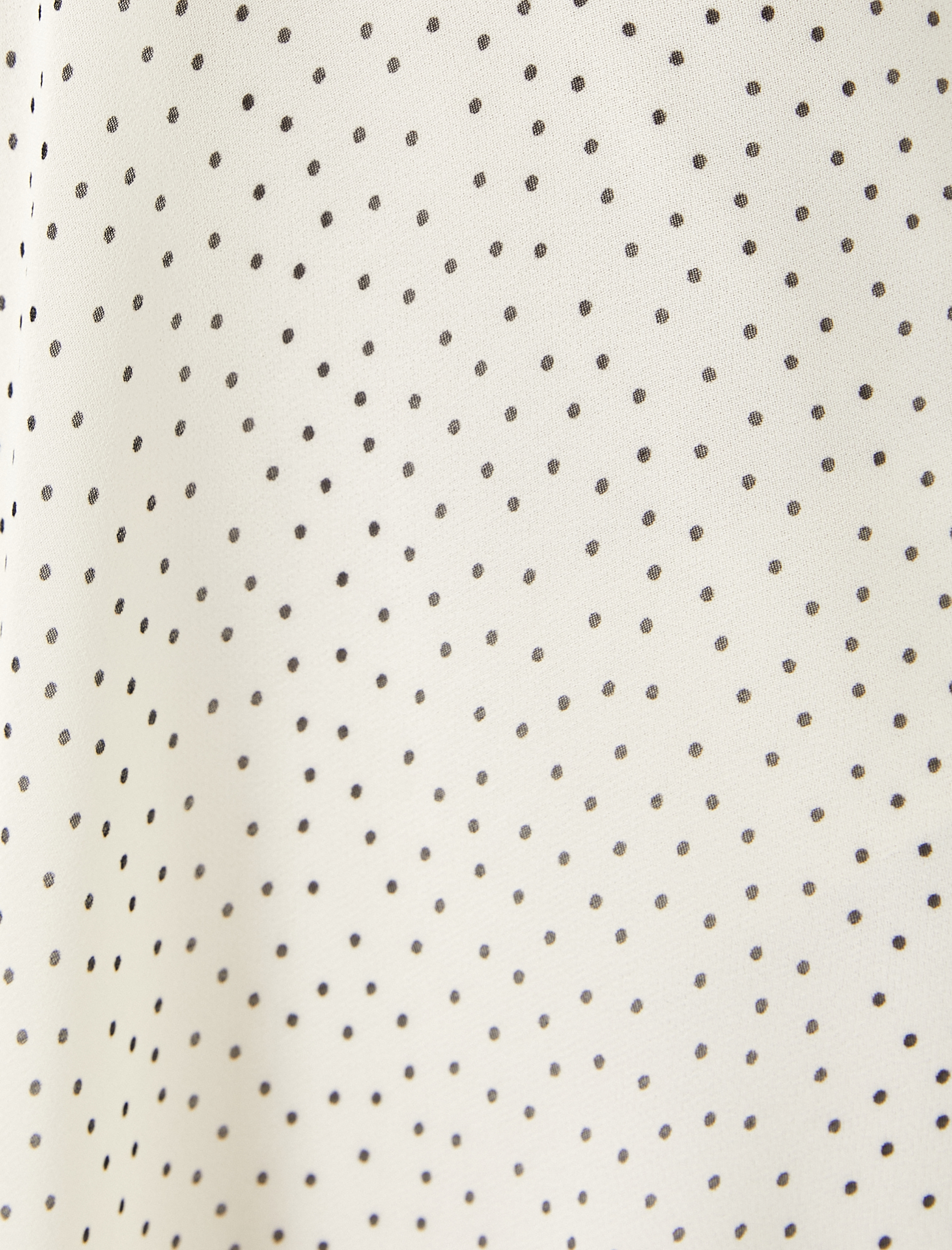   Midi Şifon Elbise Puantiyeli Halter Yaka İnce Kemerli