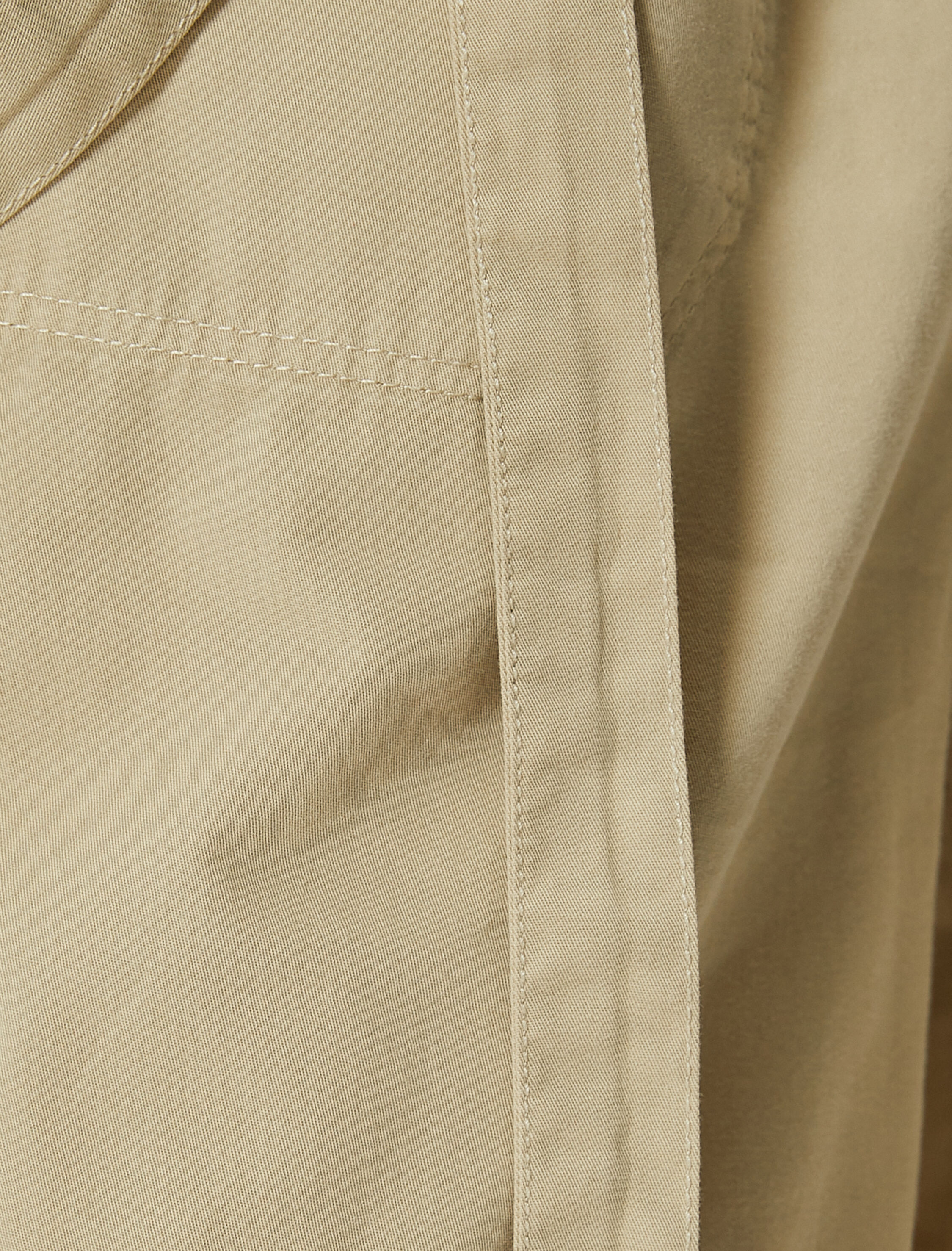 Kargo Pantolon Düz Paça Kemer Detaylı