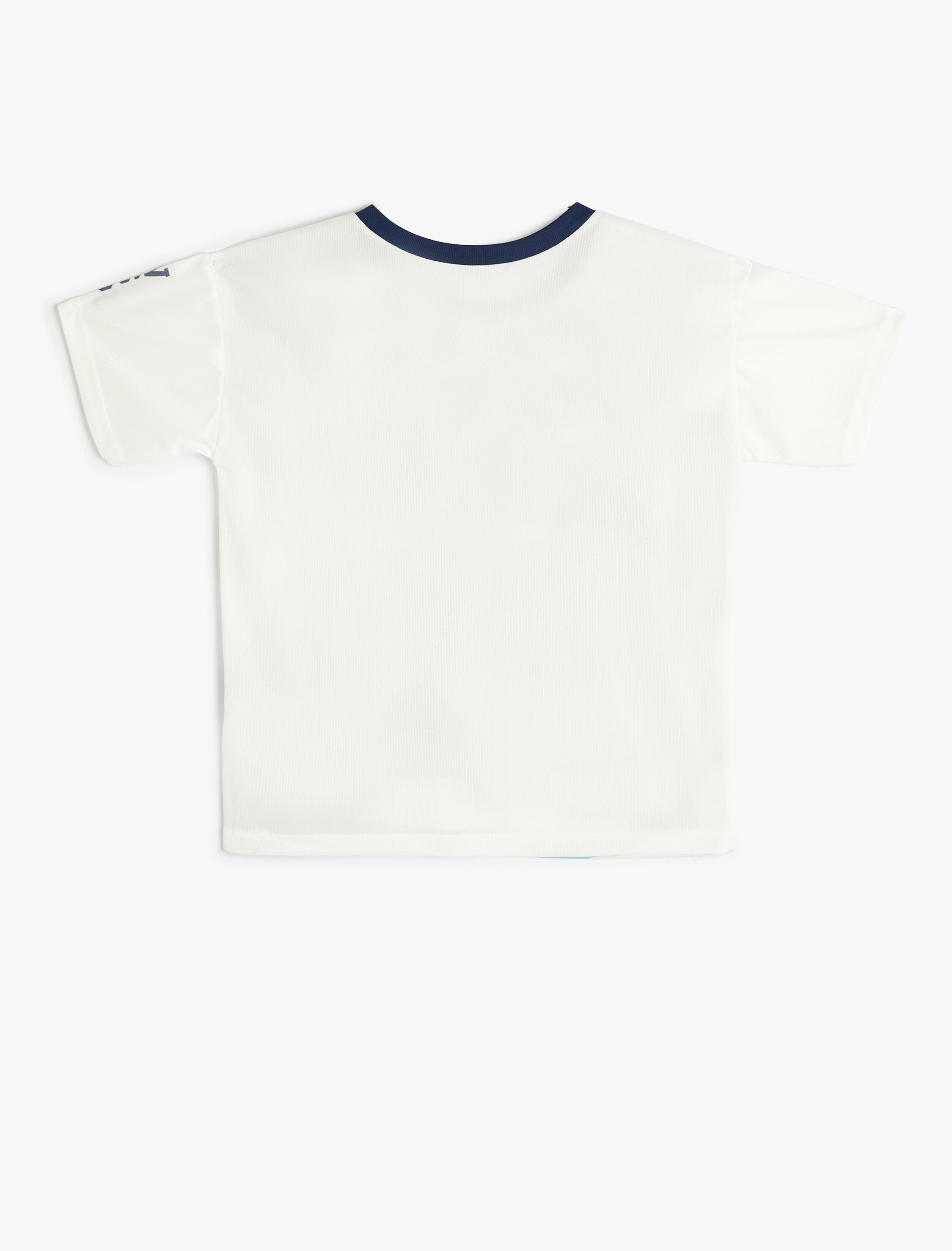  Erkek Çocuk Tişört Kamuflaj Baskılı Kısa Kollu Bisiklet Yaka