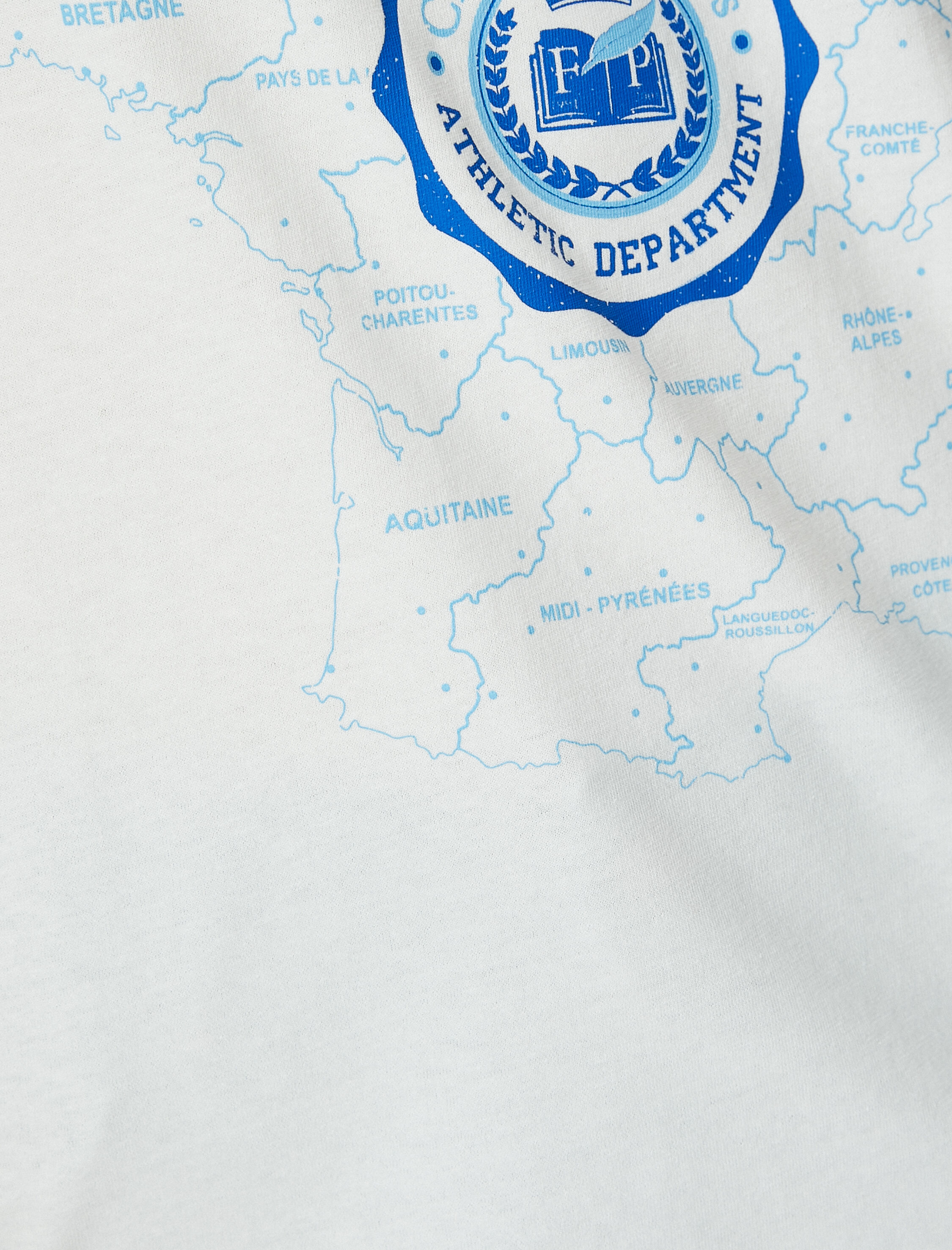   Baskılı Tişört Rahat Kalıp Kısa Kollu Bisiklet Yaka Pamuklu