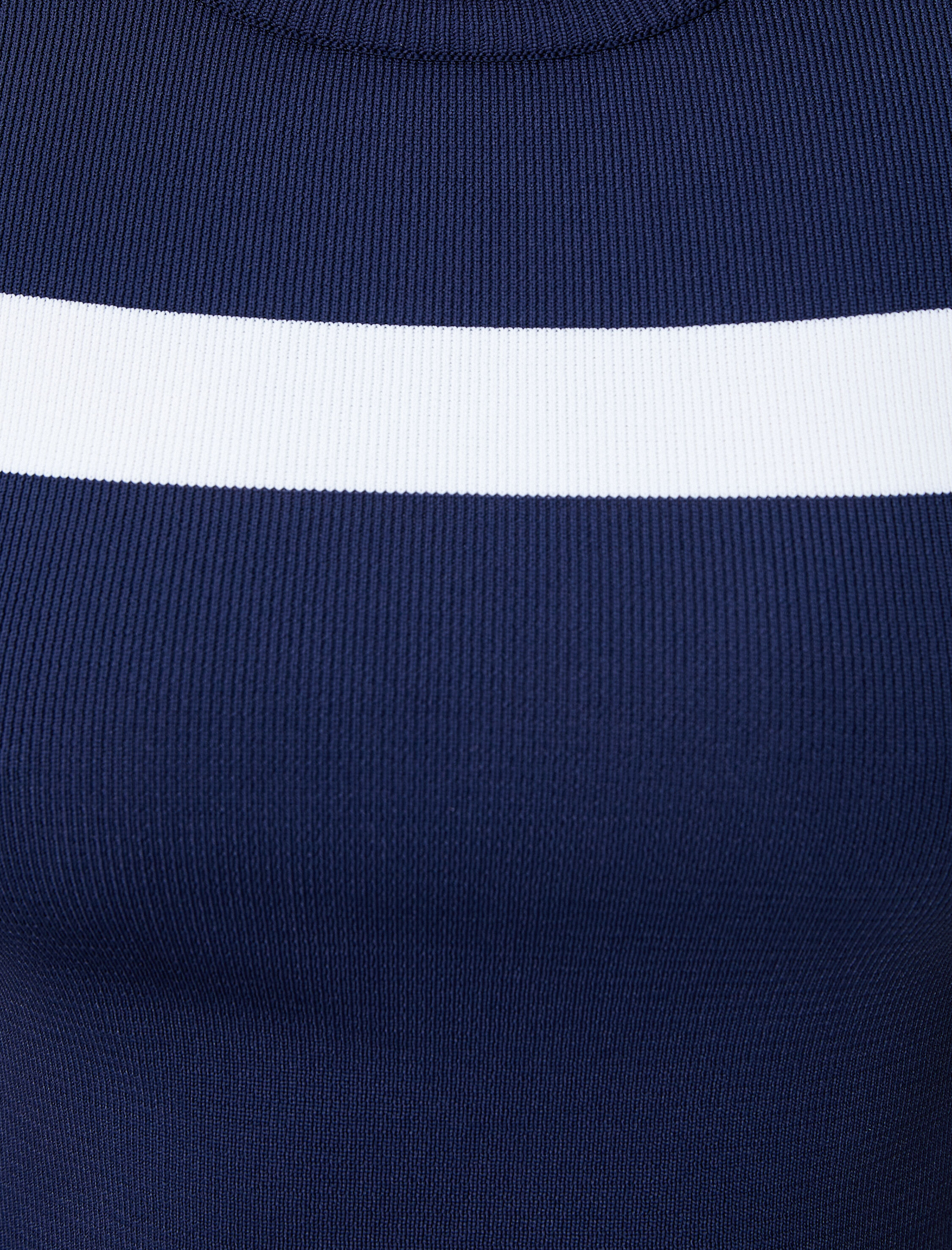   Kısa Kollu Kazak Triko Bisiklet Yaka Jakarlı