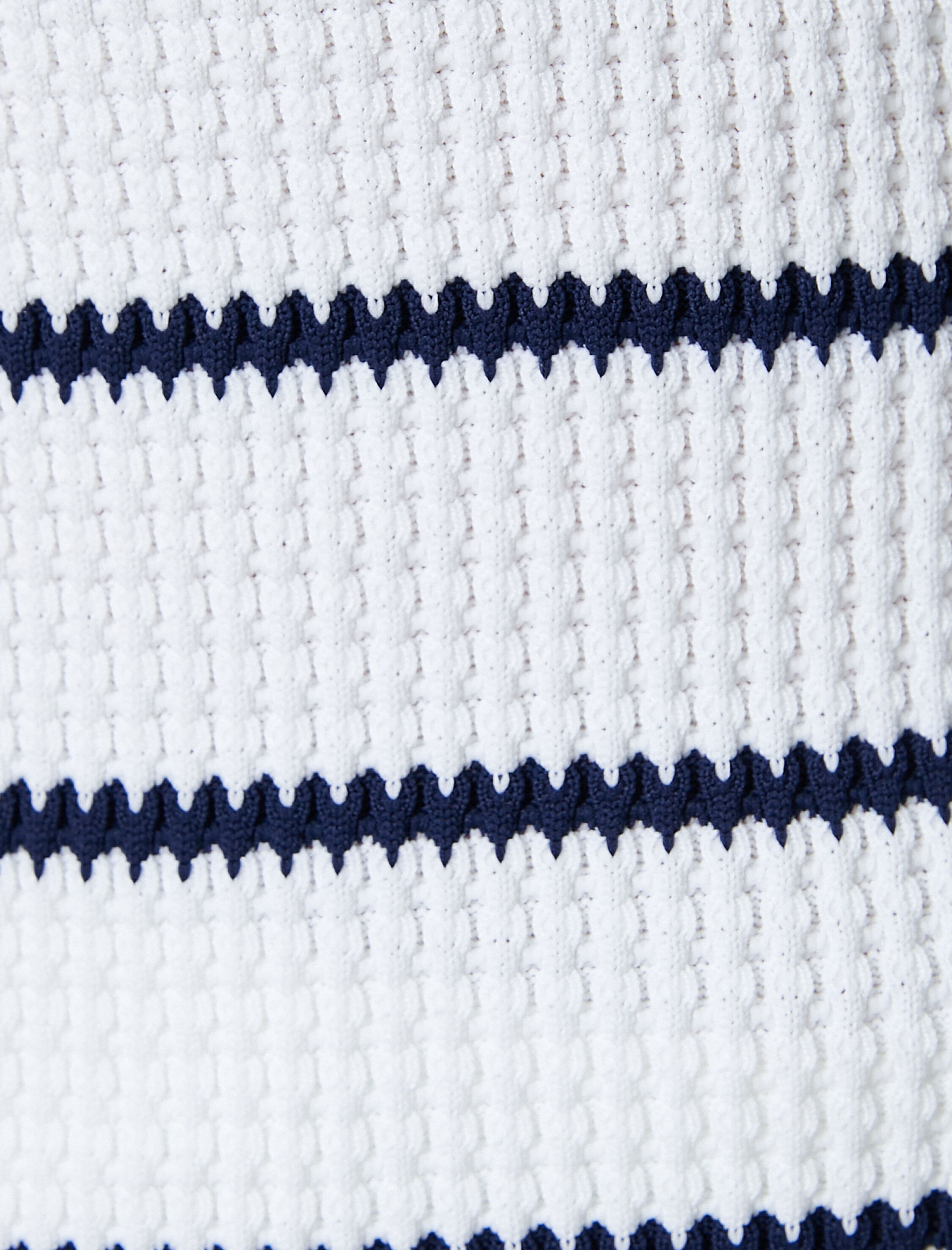   Kısa Kollu Kazak Triko Bisiklet Yaka Jakarlı Dokulu