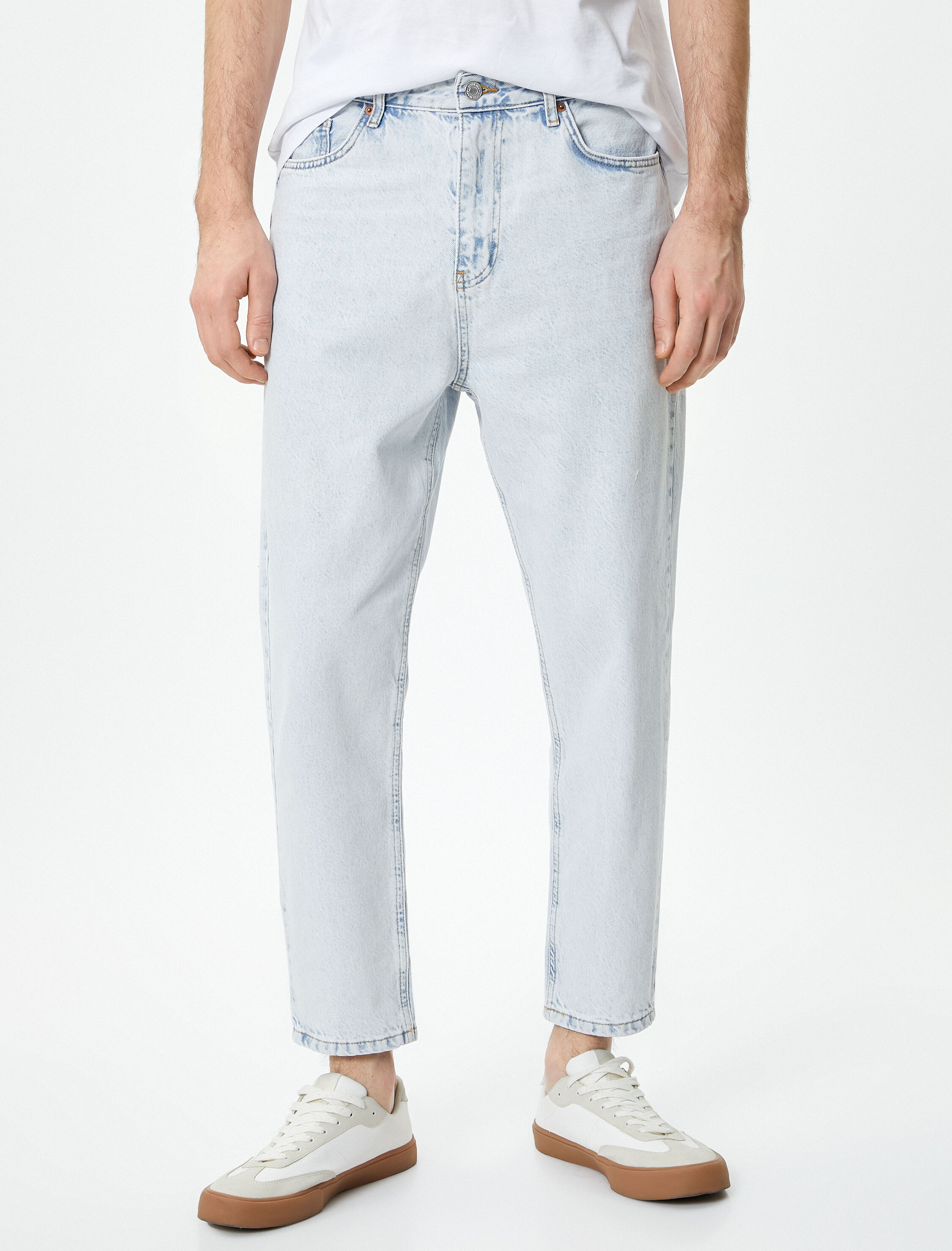   Loose Fit Bol Kot Pantolon - Steve Jean