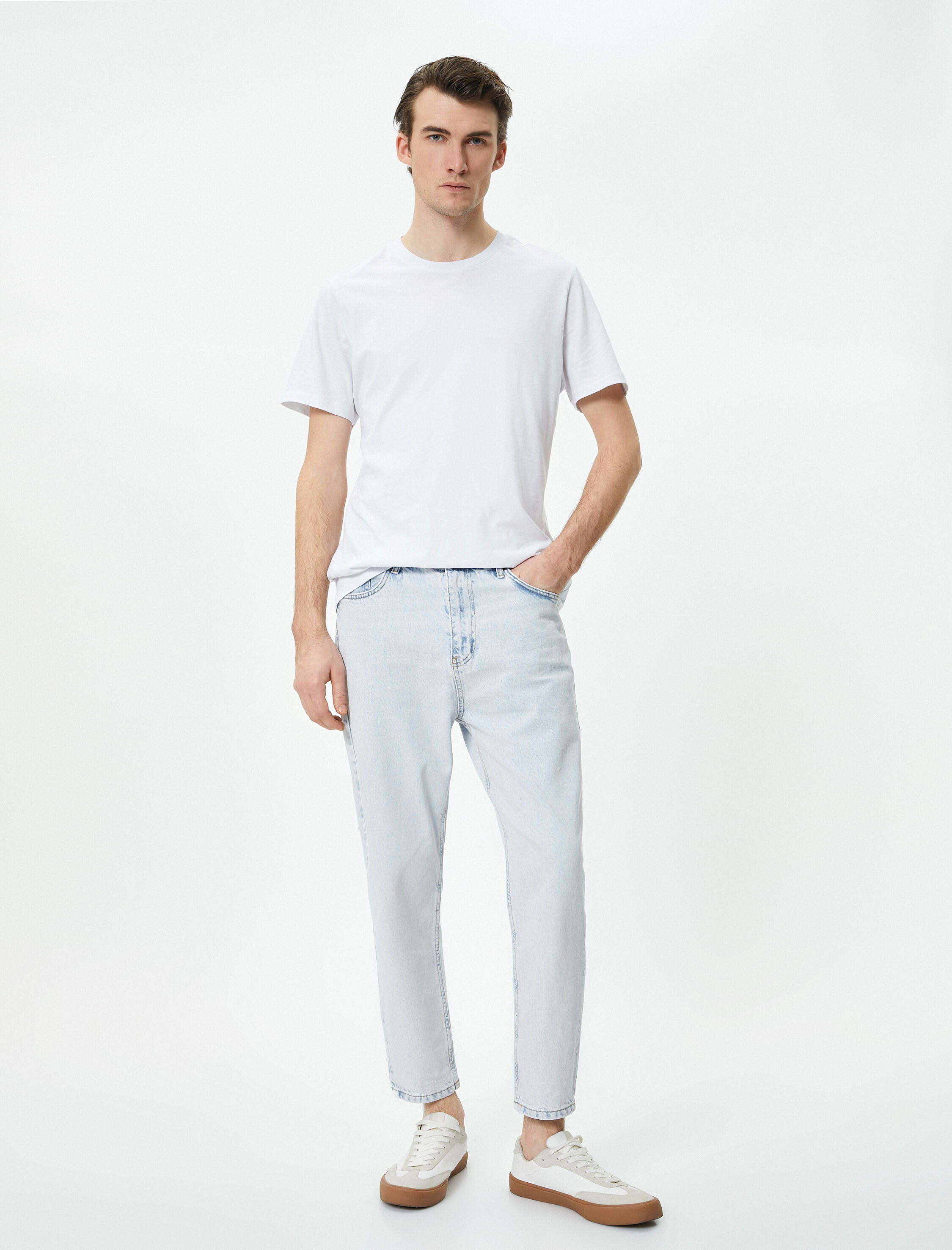   Loose Fit Bol Kot Pantolon - Steve Jean