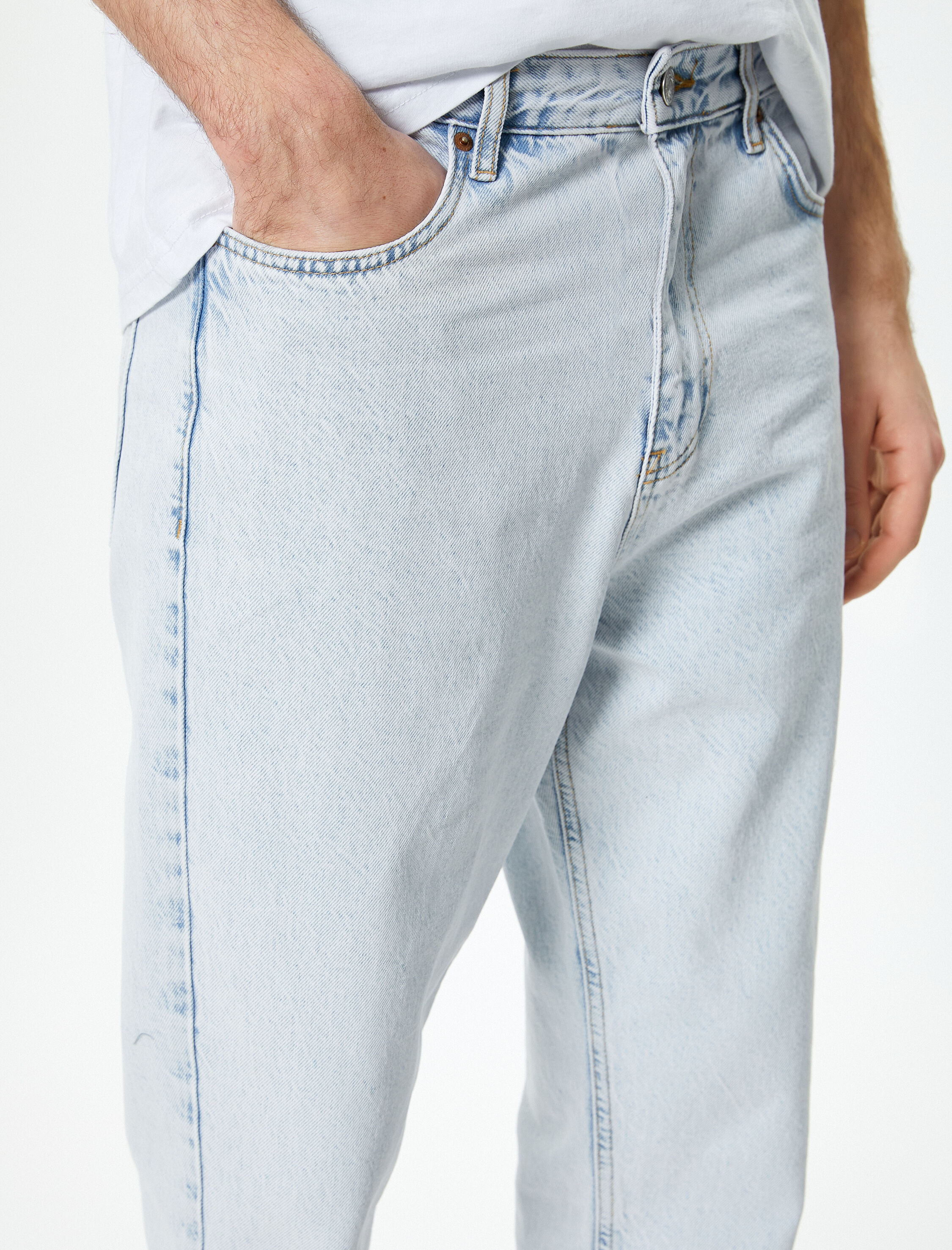   Loose Fit Bol Kot Pantolon - Steve Jean