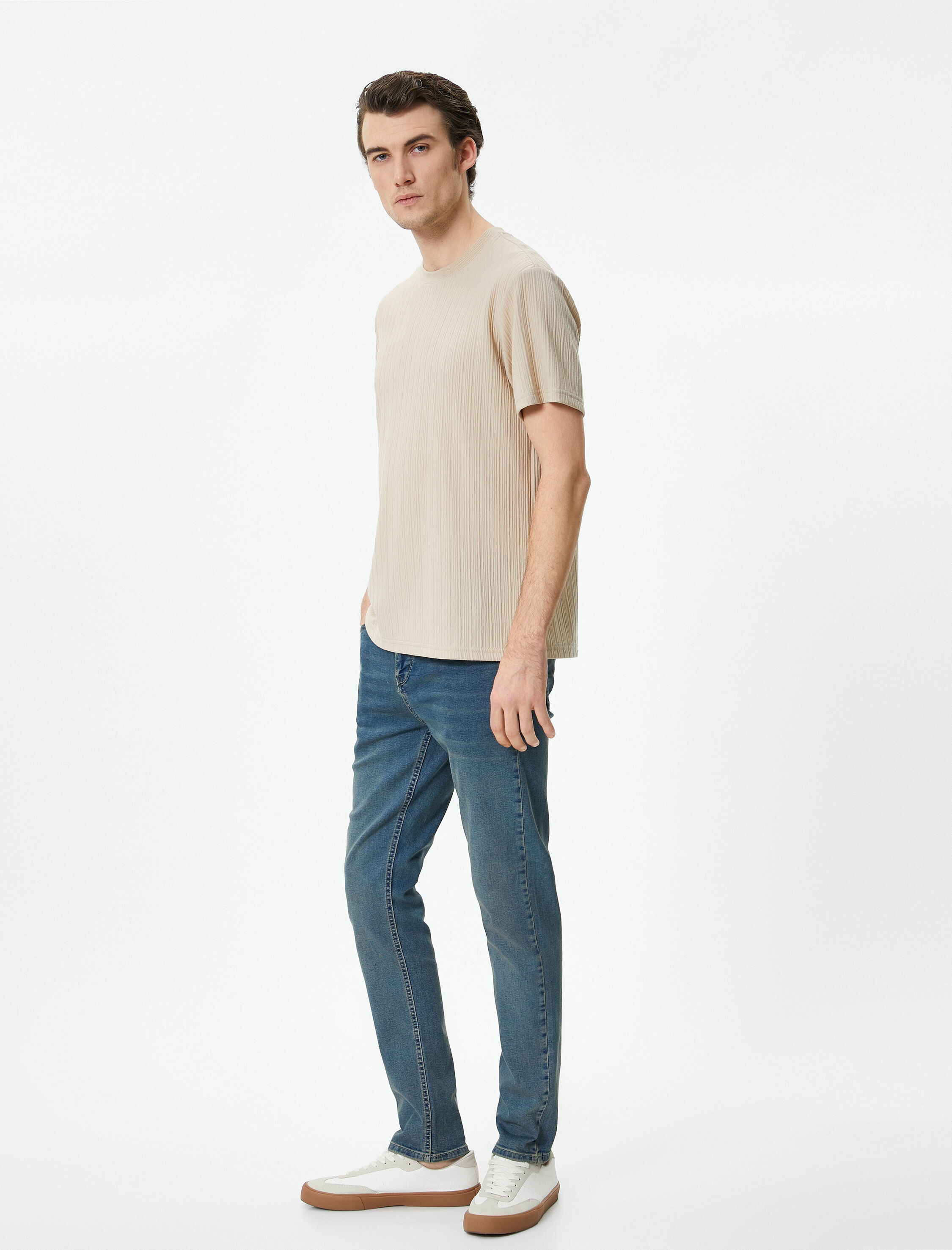   Slim Fit Kot Pantolon - Brad Jean