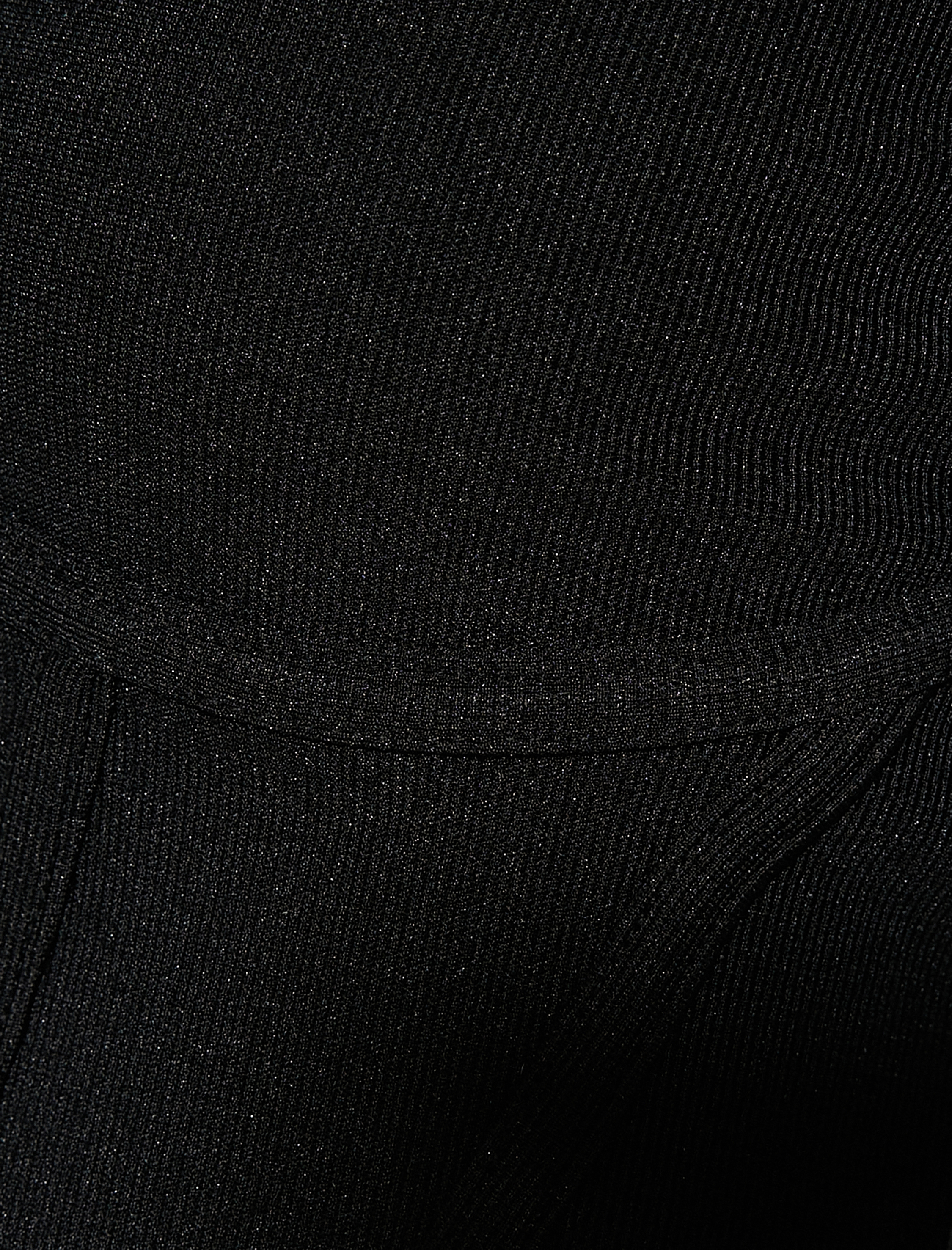 Crop Body Uzun Kollu Korse Detaylı Bisiklet Yaka