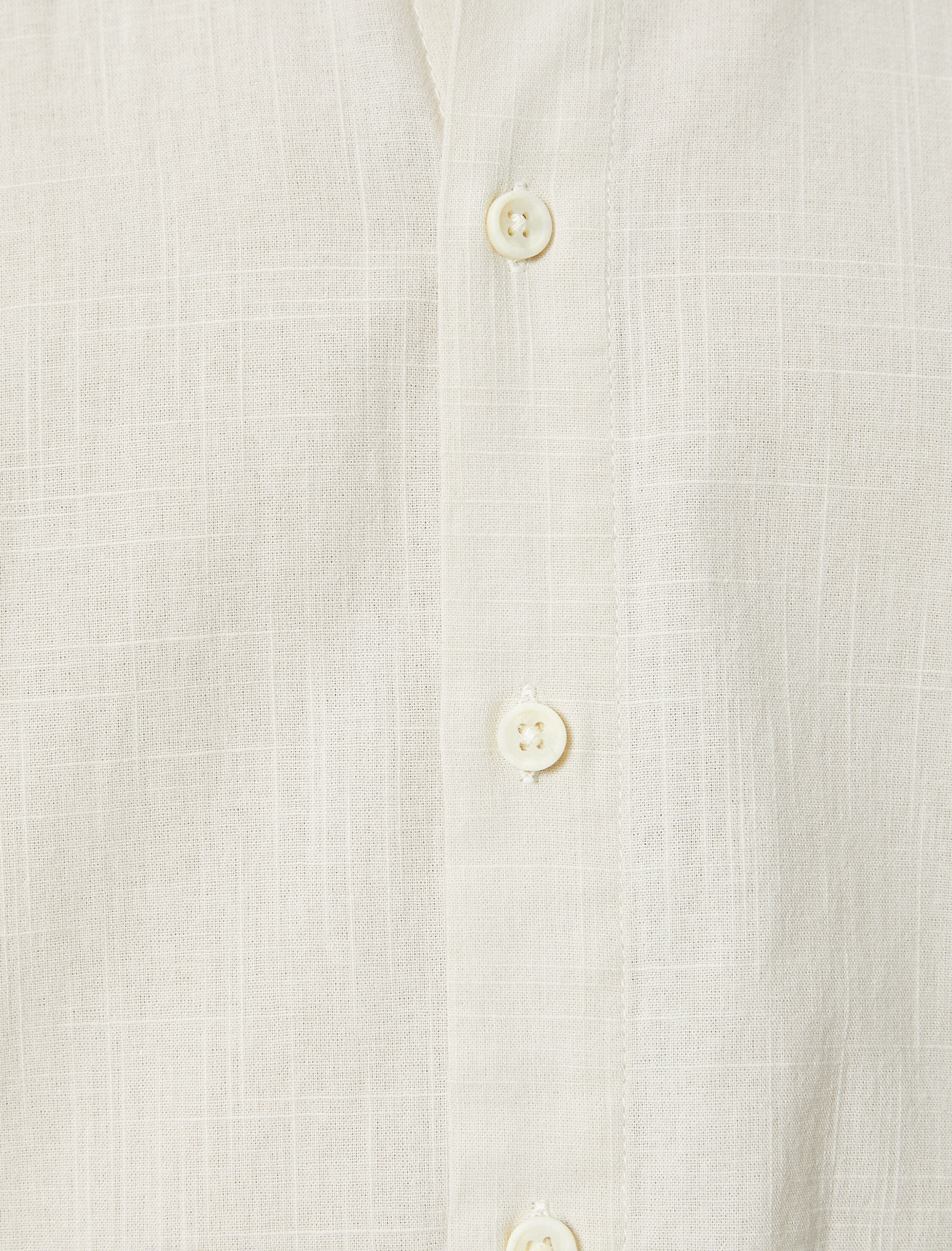   Yazlık Gömlek Kısa Kollu Klasik Yaka Düğmeli Regular Fit