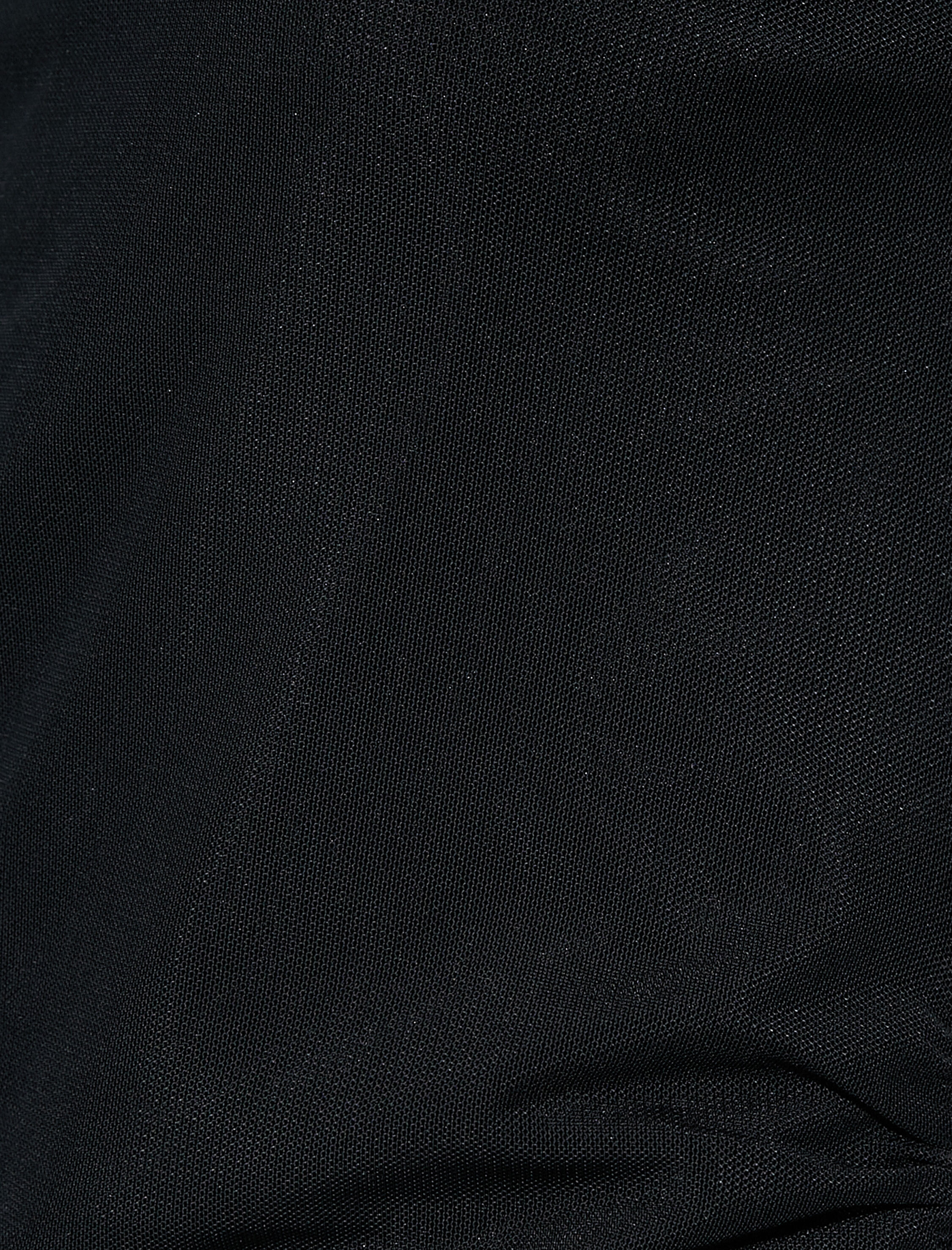 Transparan Elbise Slim Fit Uzun Kolu