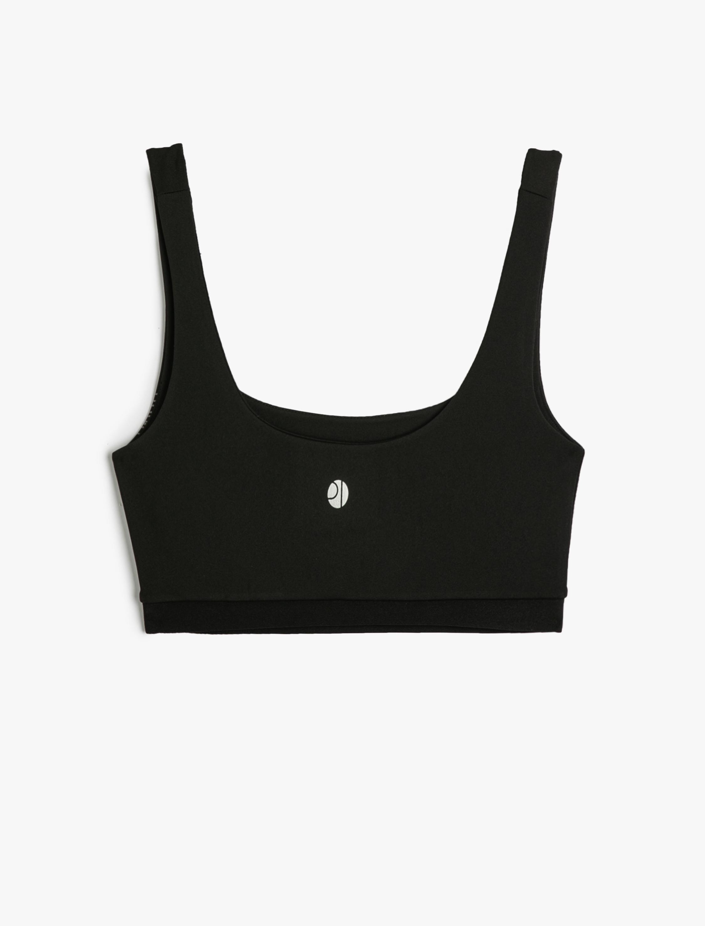   Yarım Atlet Spor Baskı Detaylı Slim Fit U Yaka