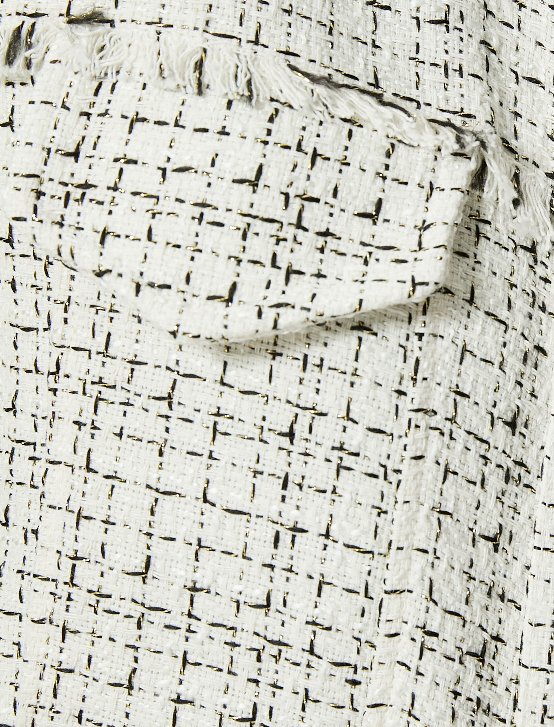   Tüvit Gömlek Ceket Gümüş Düğme Detaylı Kapaklı Cepli