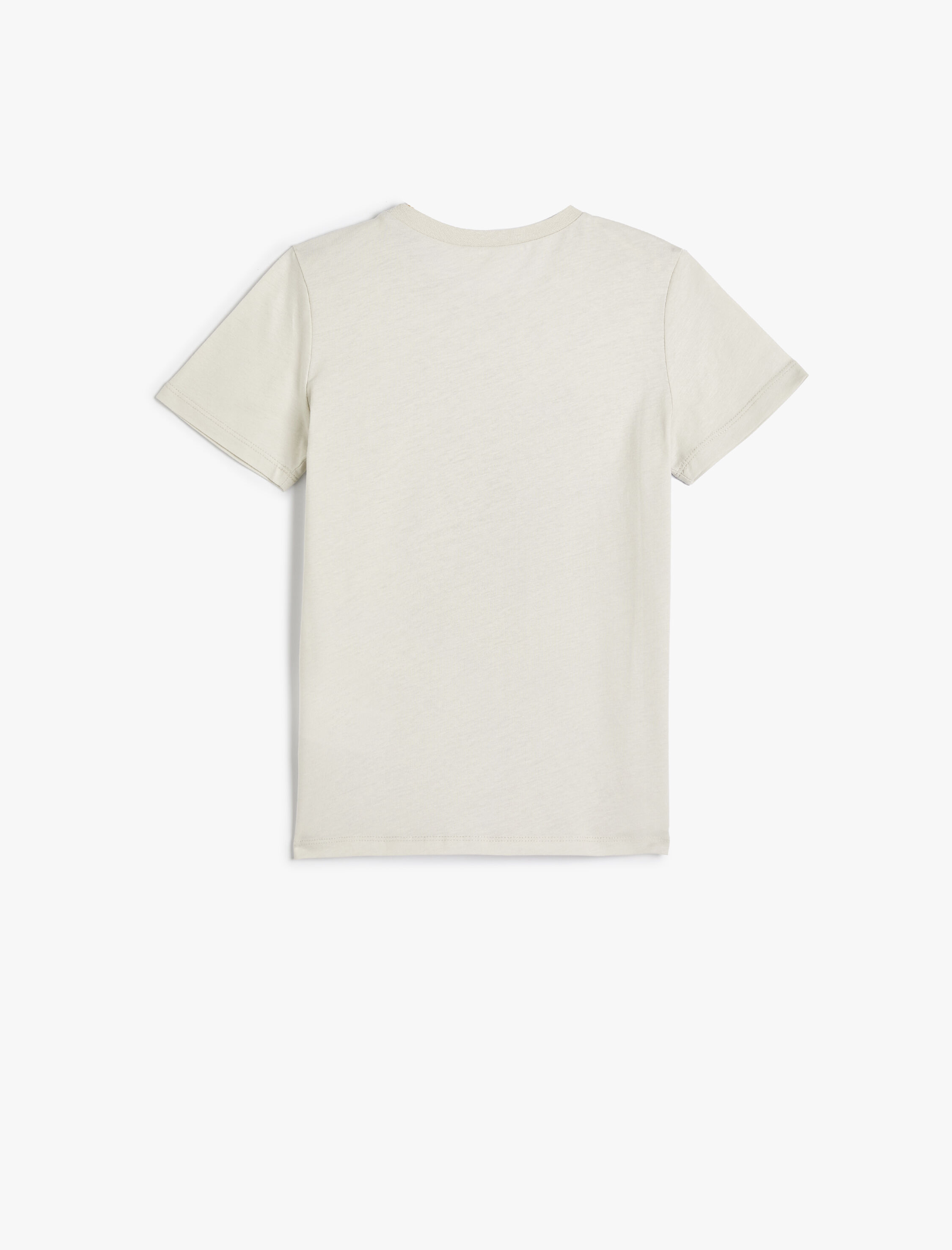  Erkek Çocuk Tişört Basketbol Baskılı Kısa Kollu Bisiklet Yaka Pamuklu