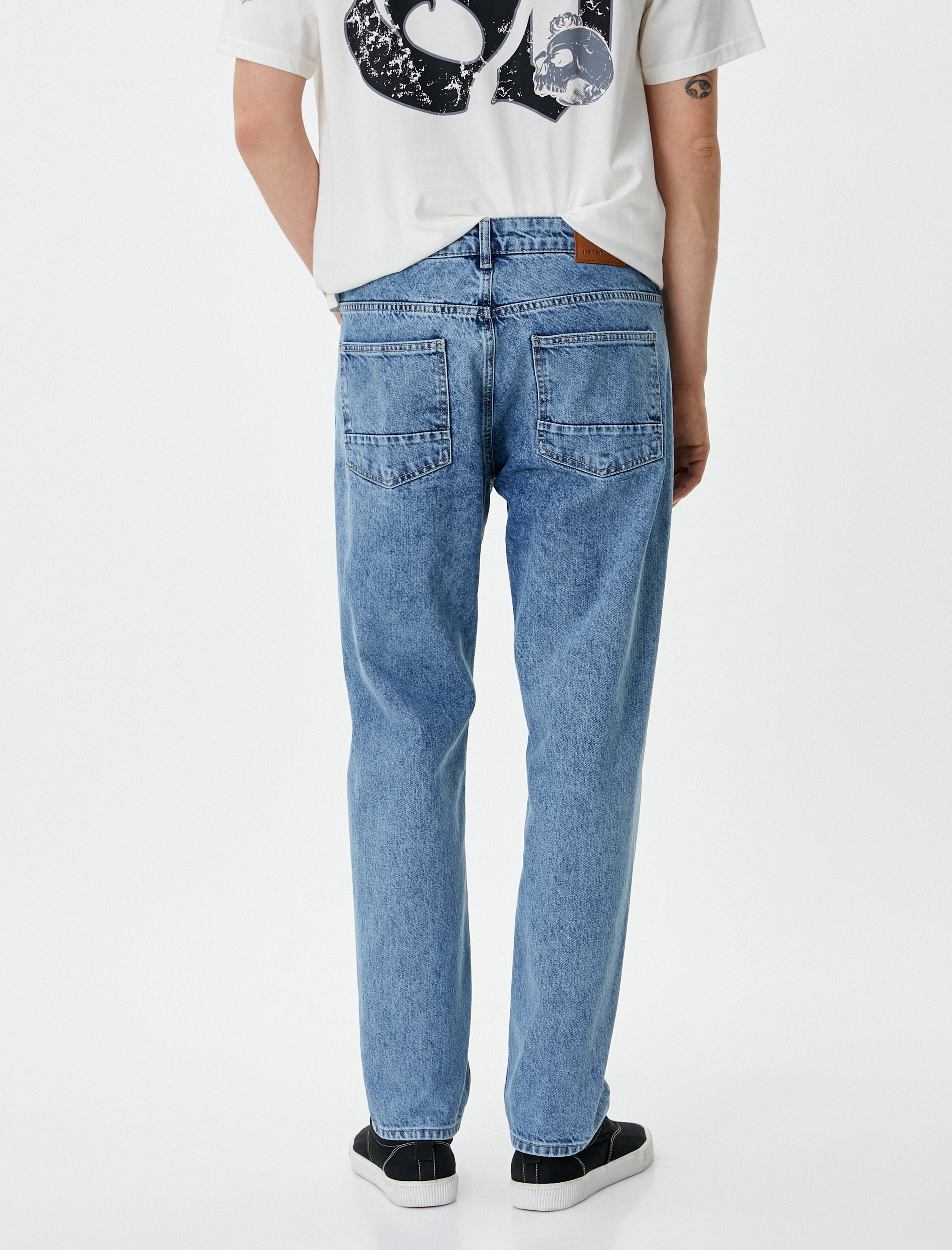   90'lar Straight Fit Kot Pantolon - Korban Jean