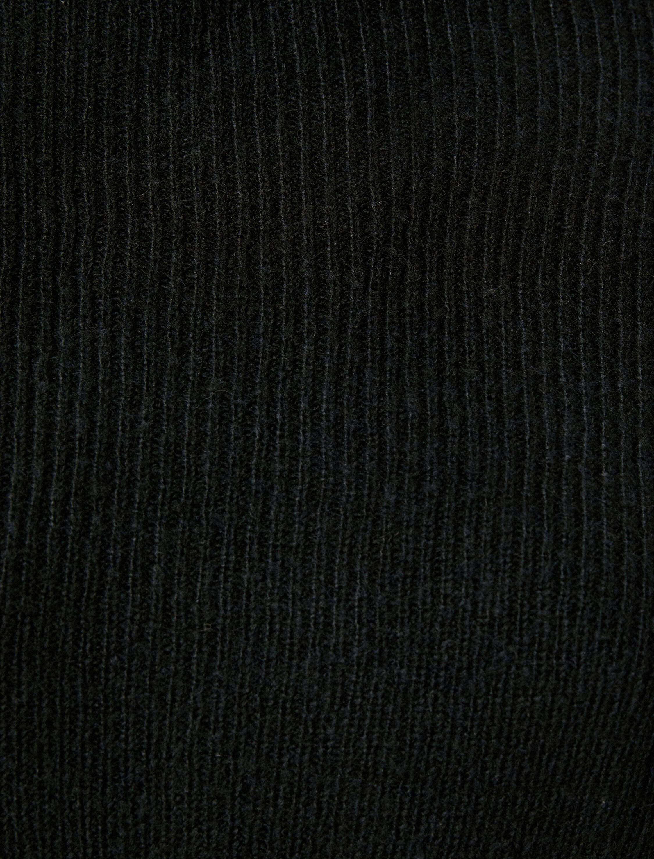   Kayık Yaka Kazak Basic Fitilli