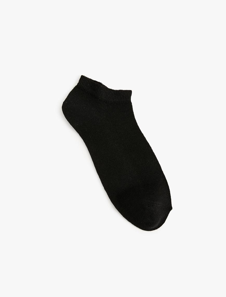  Kadın Basic 3'lü Patik Çorap Seti