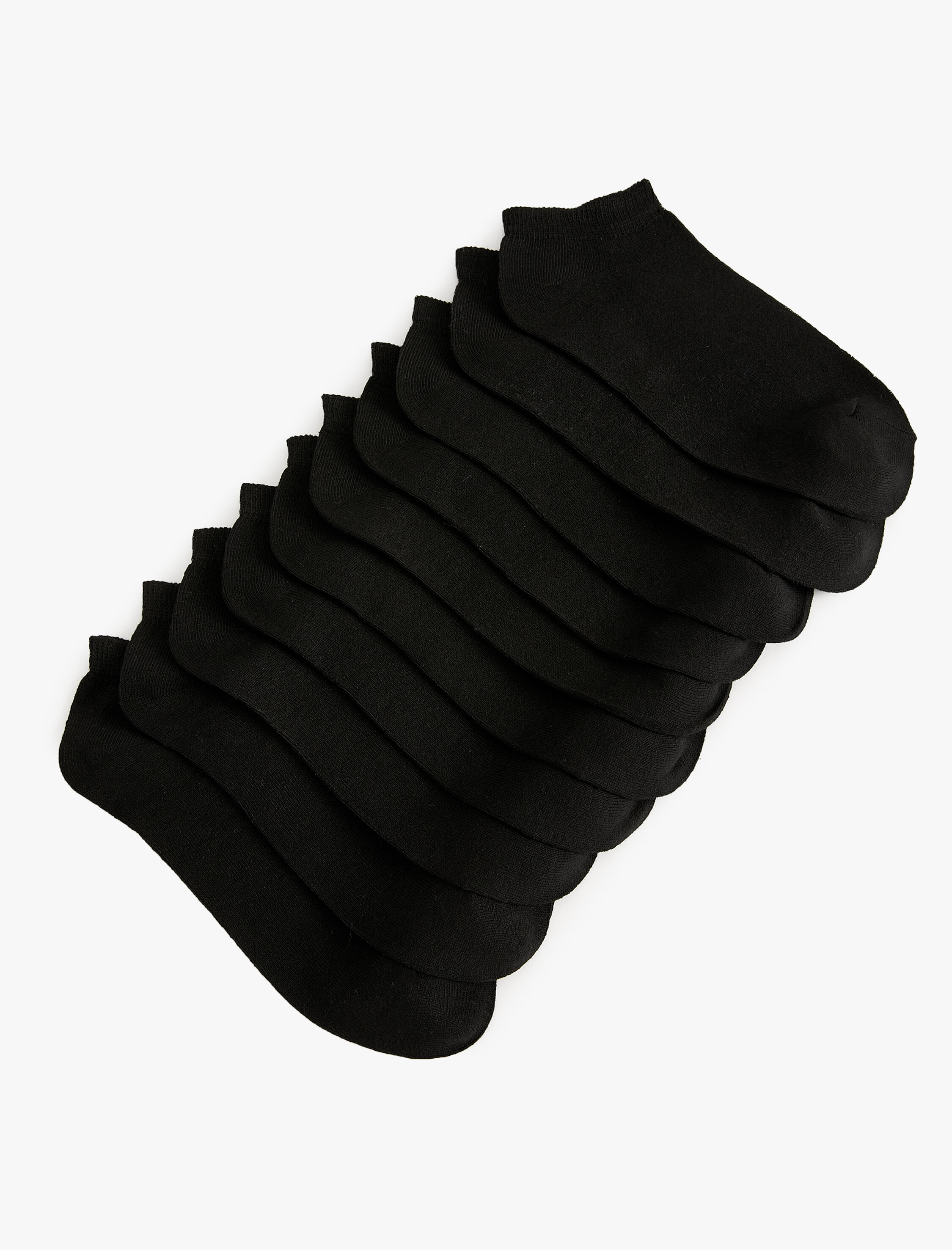  Kadın 10'lu Patik Çorap Paketi