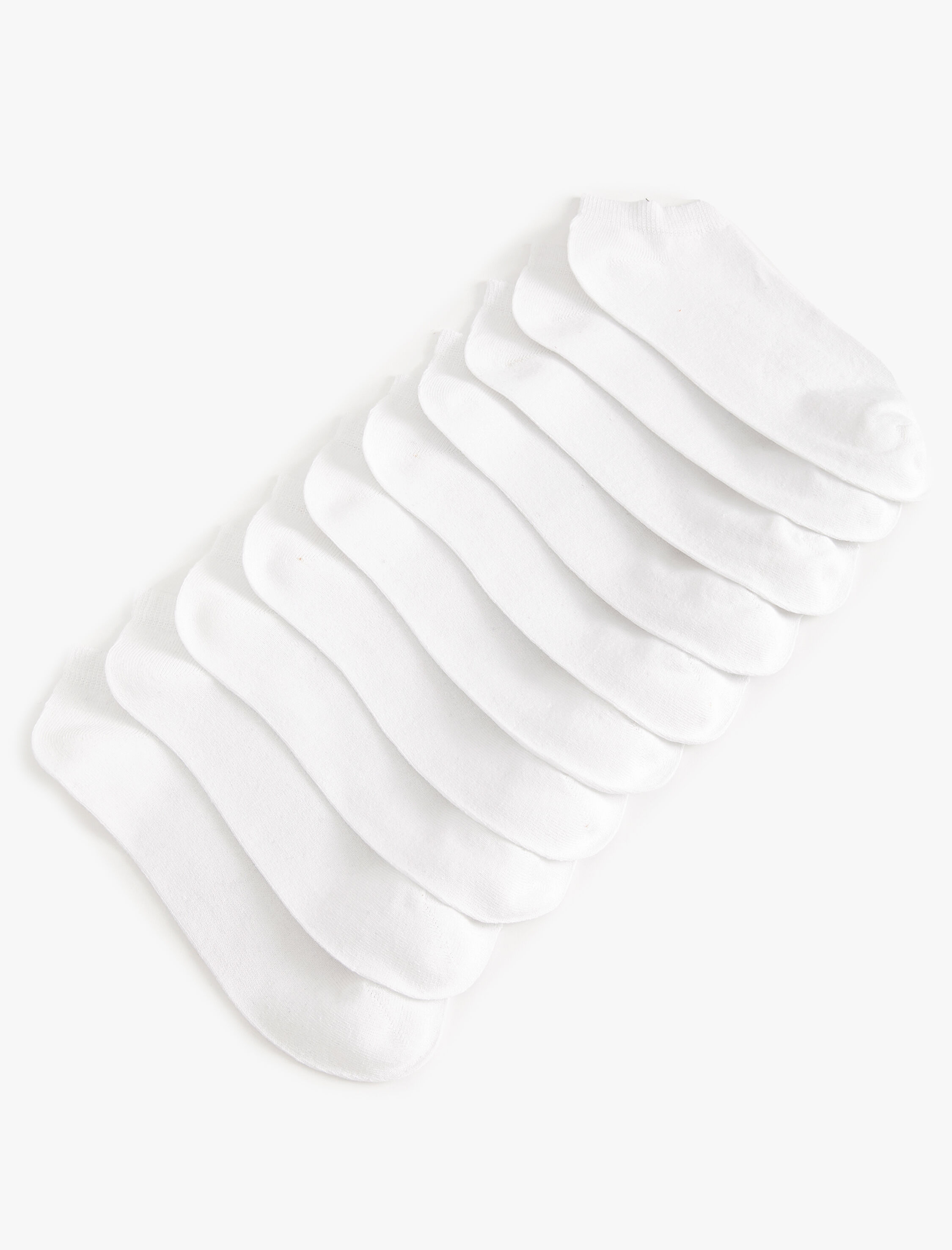  Kadın 10'lu Patik Çorap Paketi