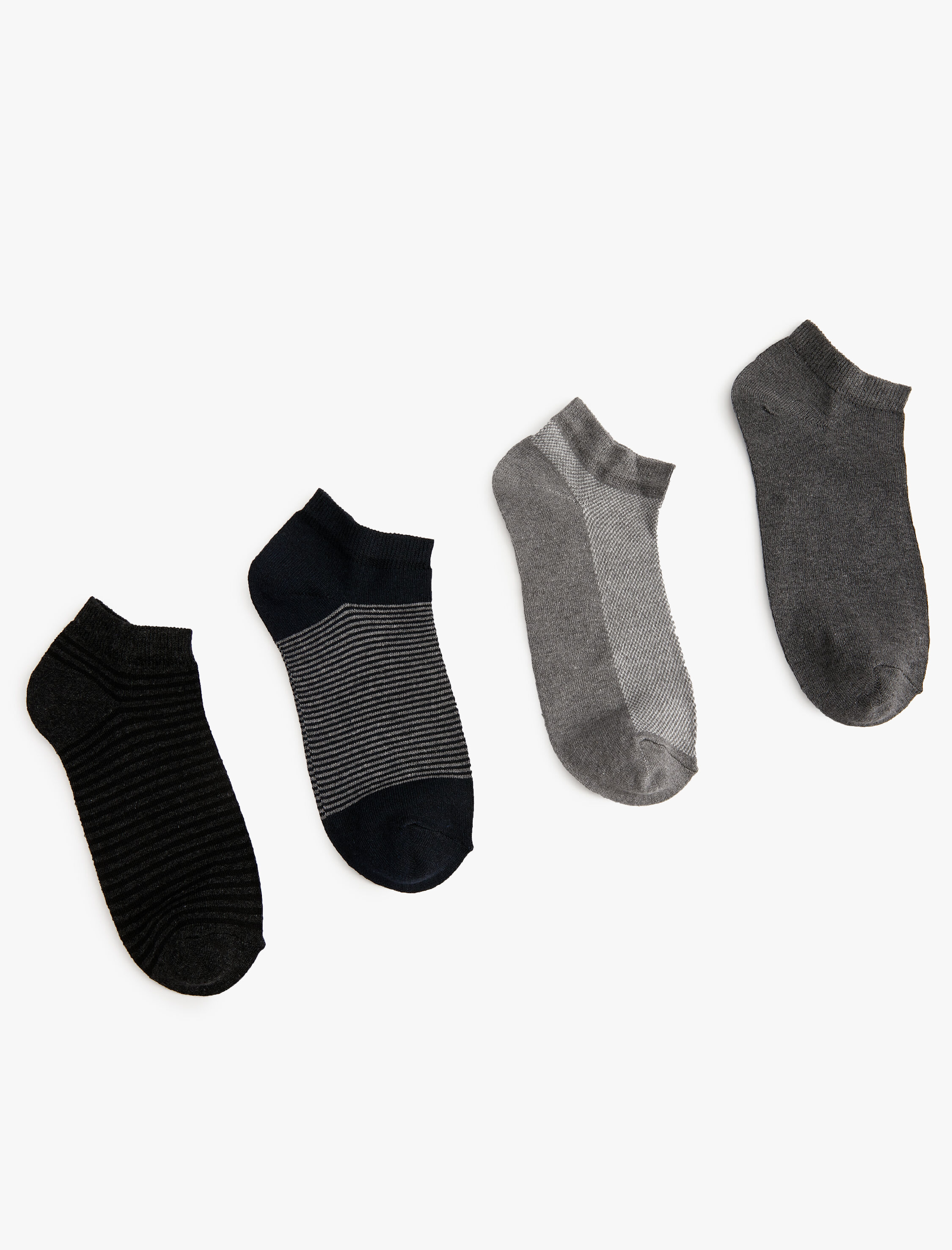  Erkek 4'lü Patik Çorap Paketi