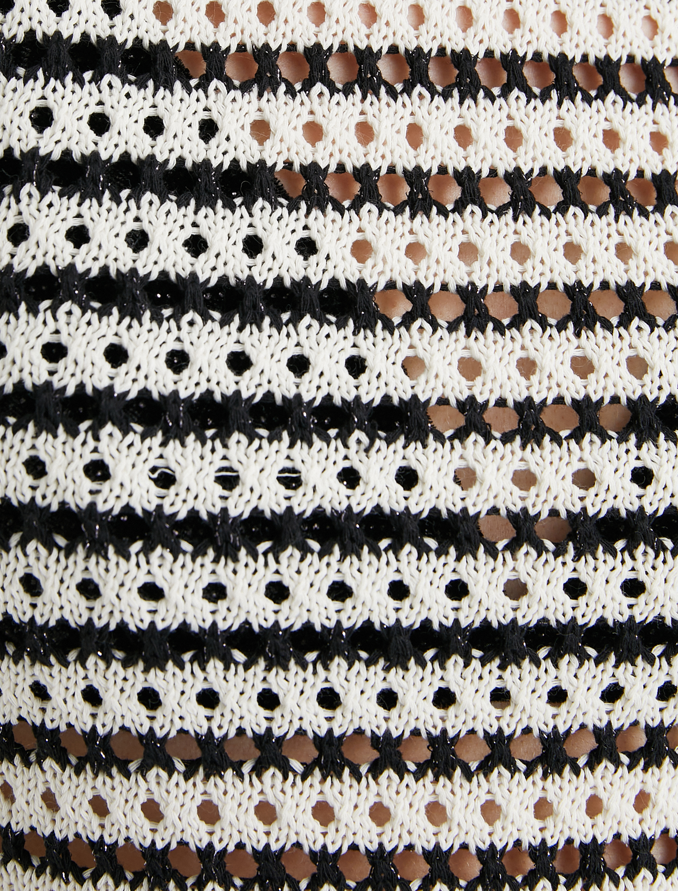   Ajurlu Tişört Kısa Kollu Bisiklet Yaka