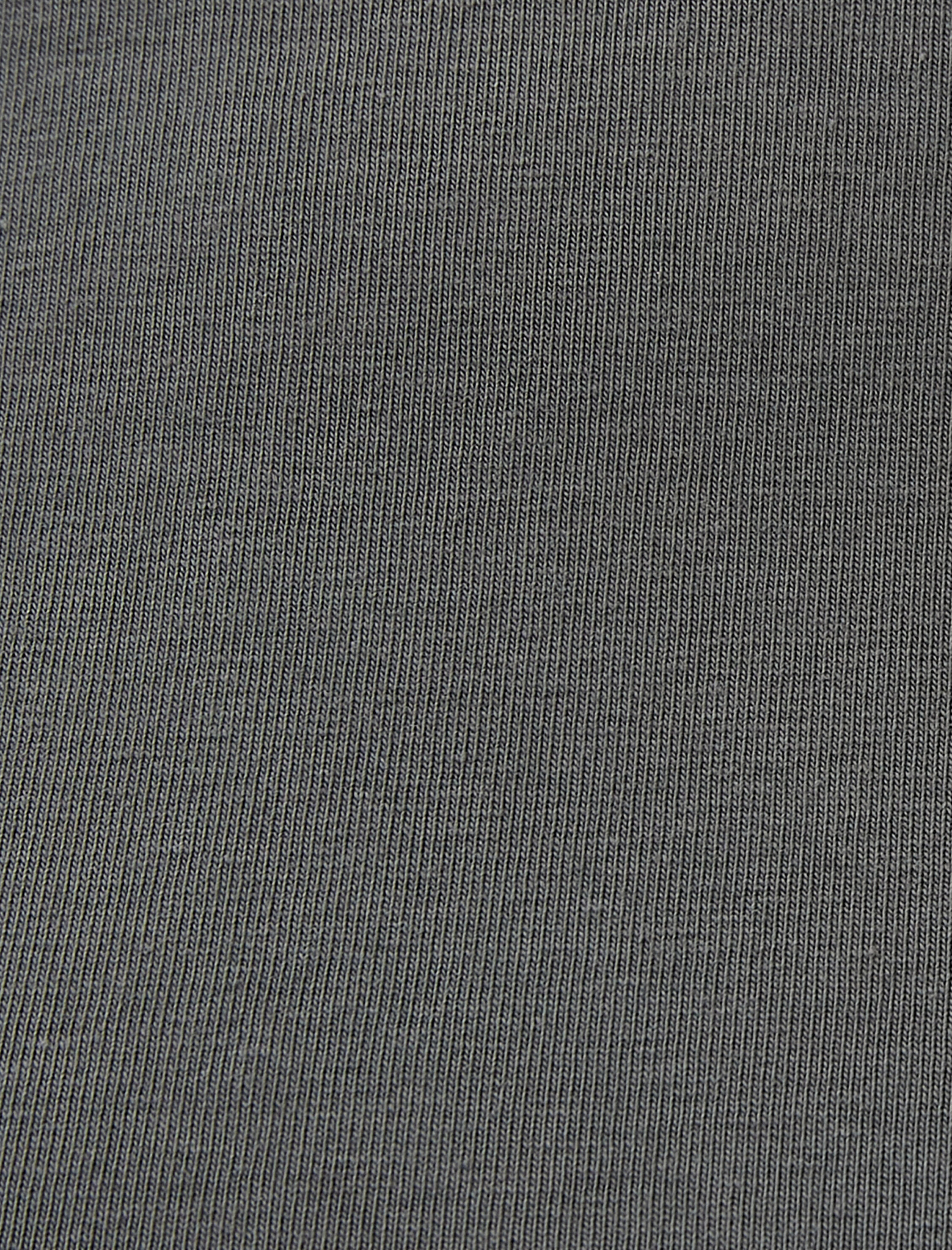   Crop Uzun Kollu Tişört Arkası Rakam Baskılı Çizgili Bisiklet Yaka Pamuklu