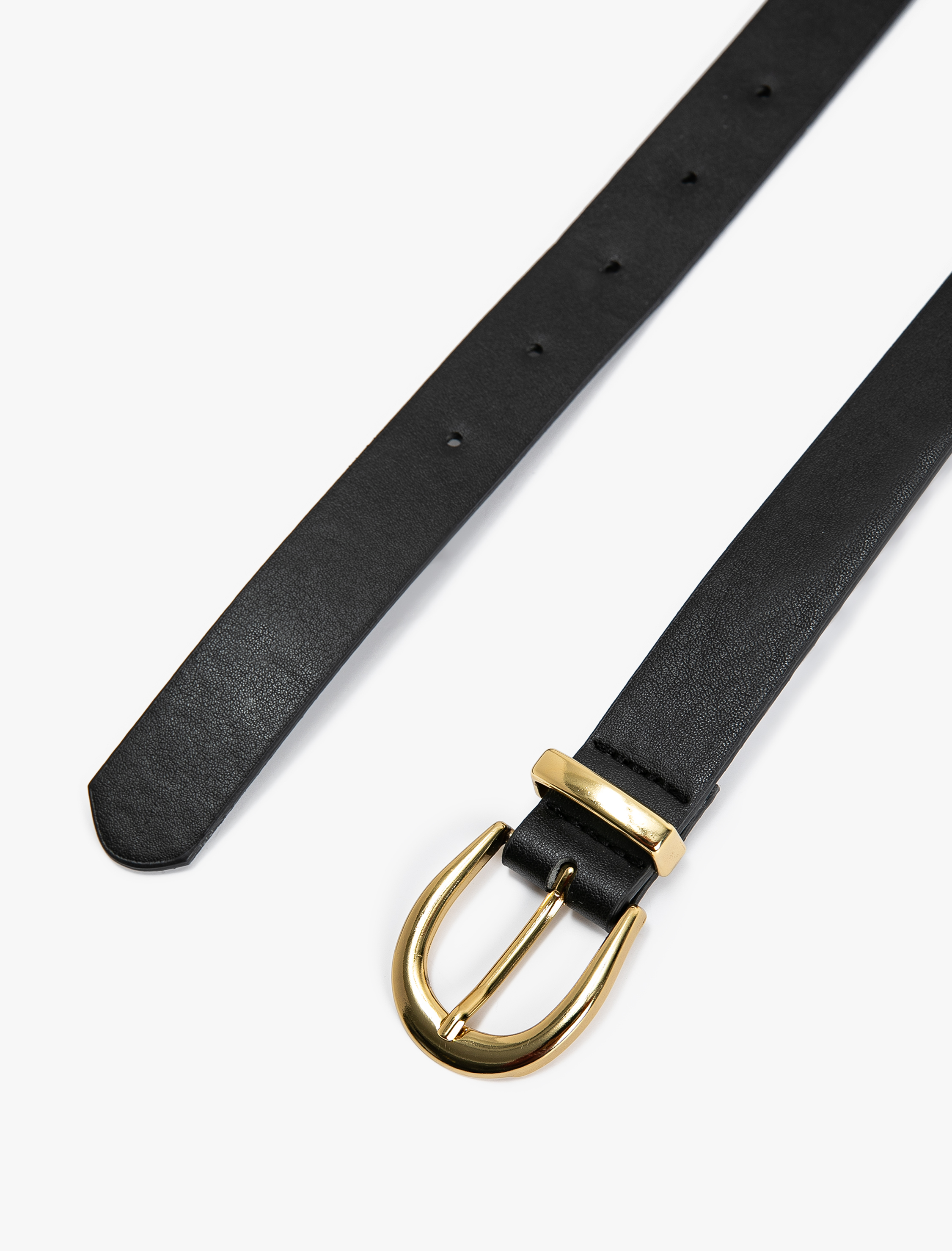  Kadın Kemer Suni Deri Metal Toka Detaylı