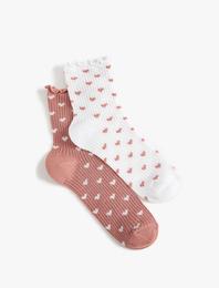 Kalpli 2'li Soket Çorap Seti