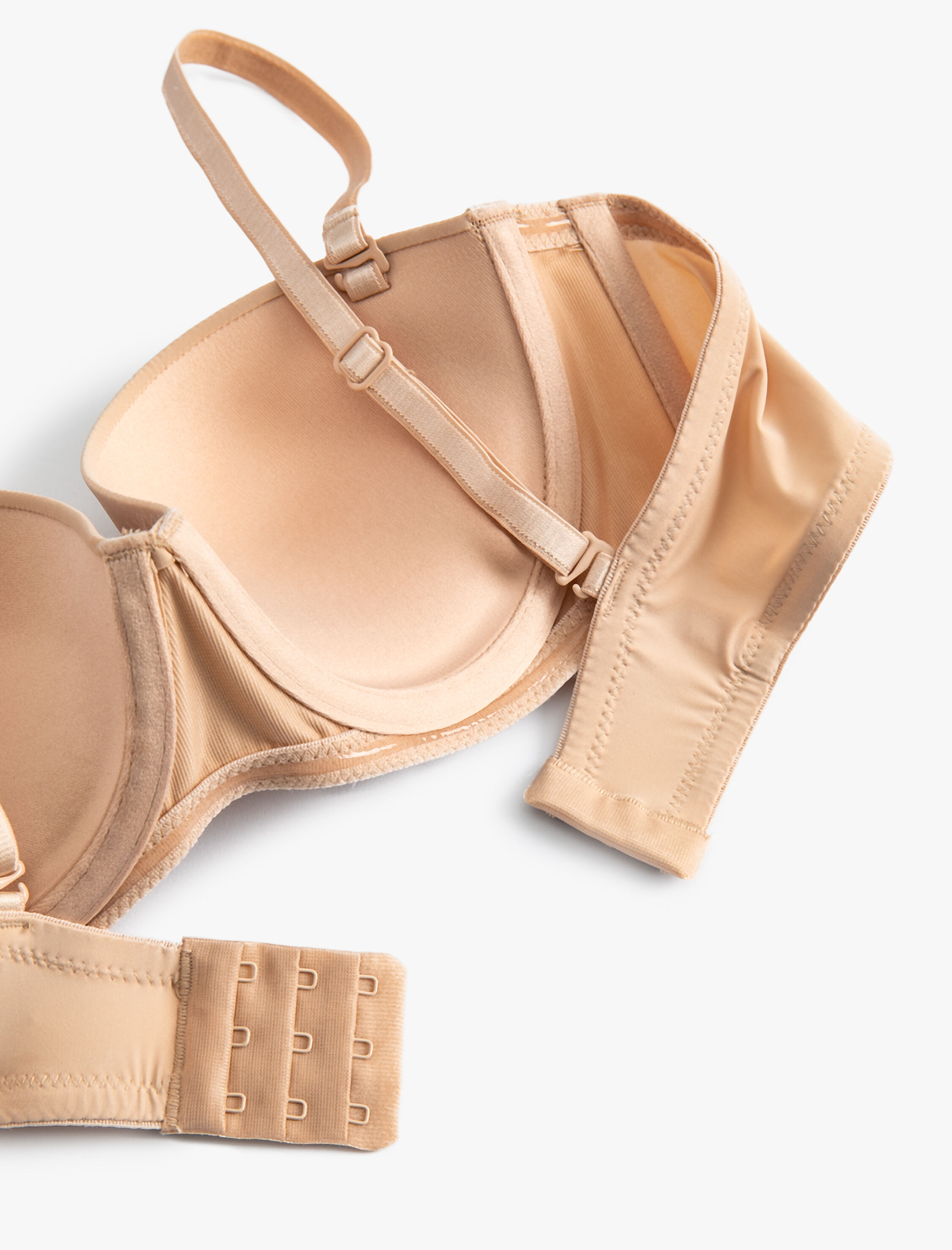   Dolgusuz Balenli Sütyen Straplez Kaplı