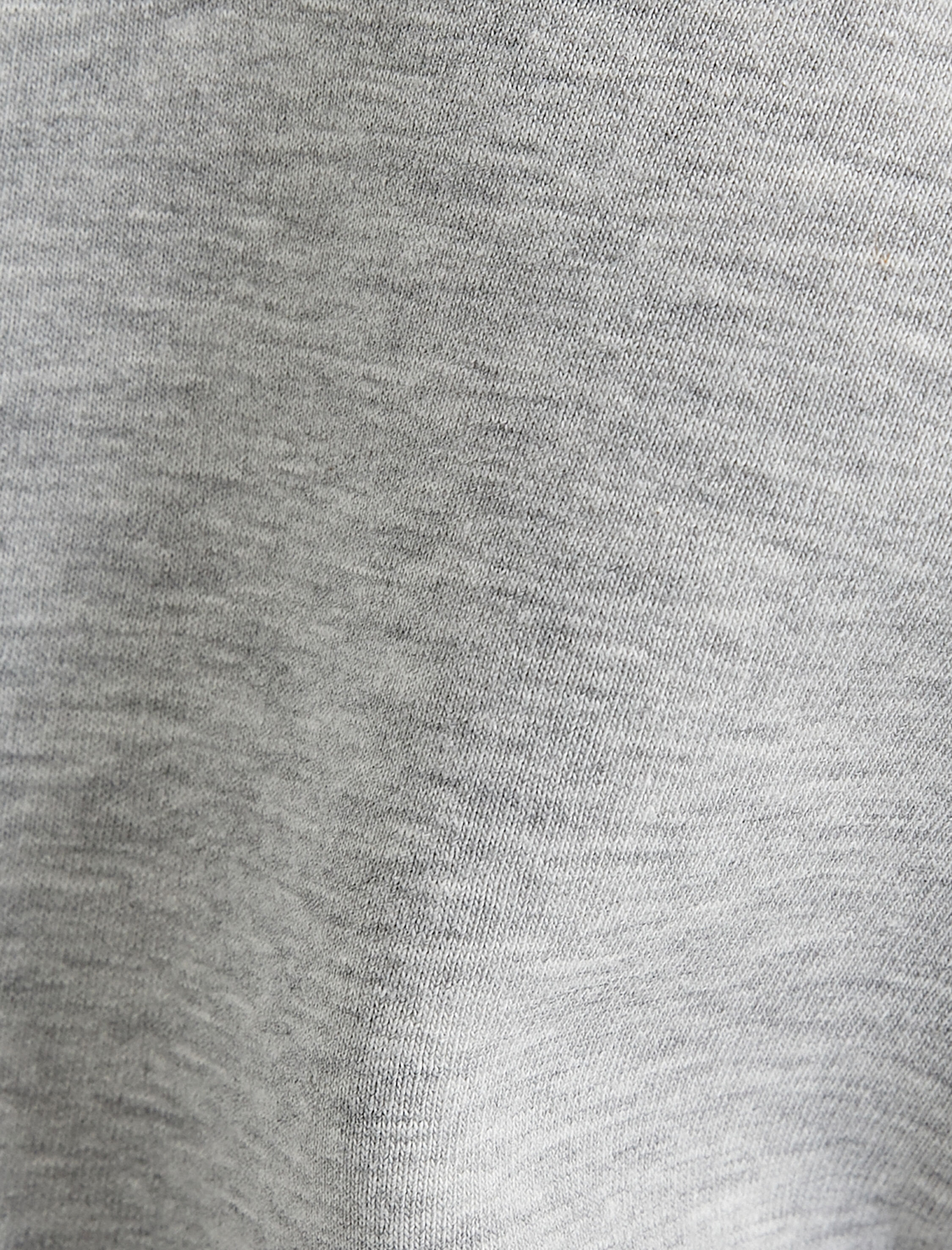   Çift Yaka Basic Sweatshirt Renk Kontrastlı Rahat Kalıp