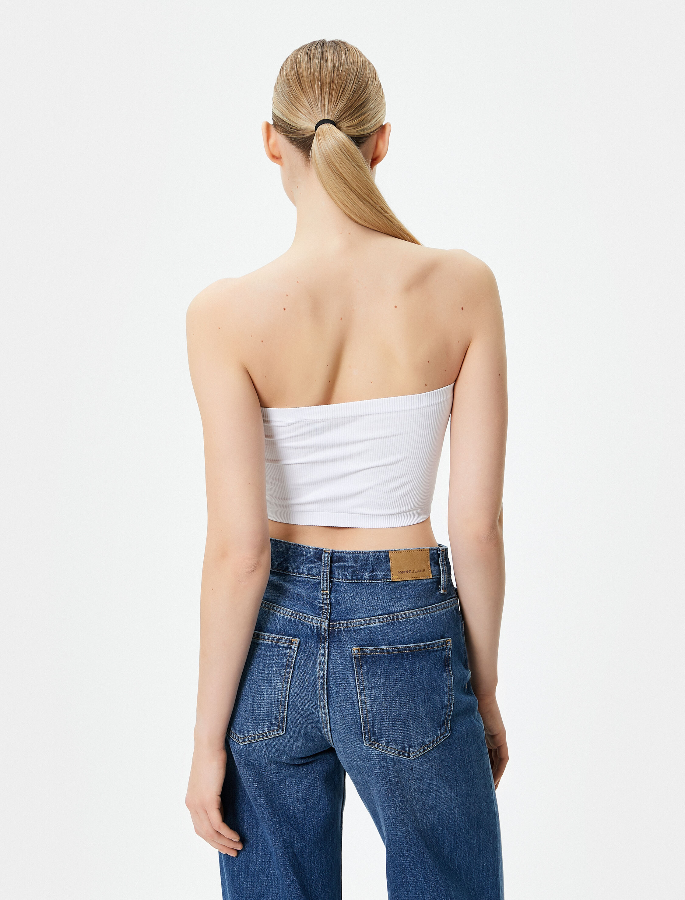   Straplez Sütyen Crop