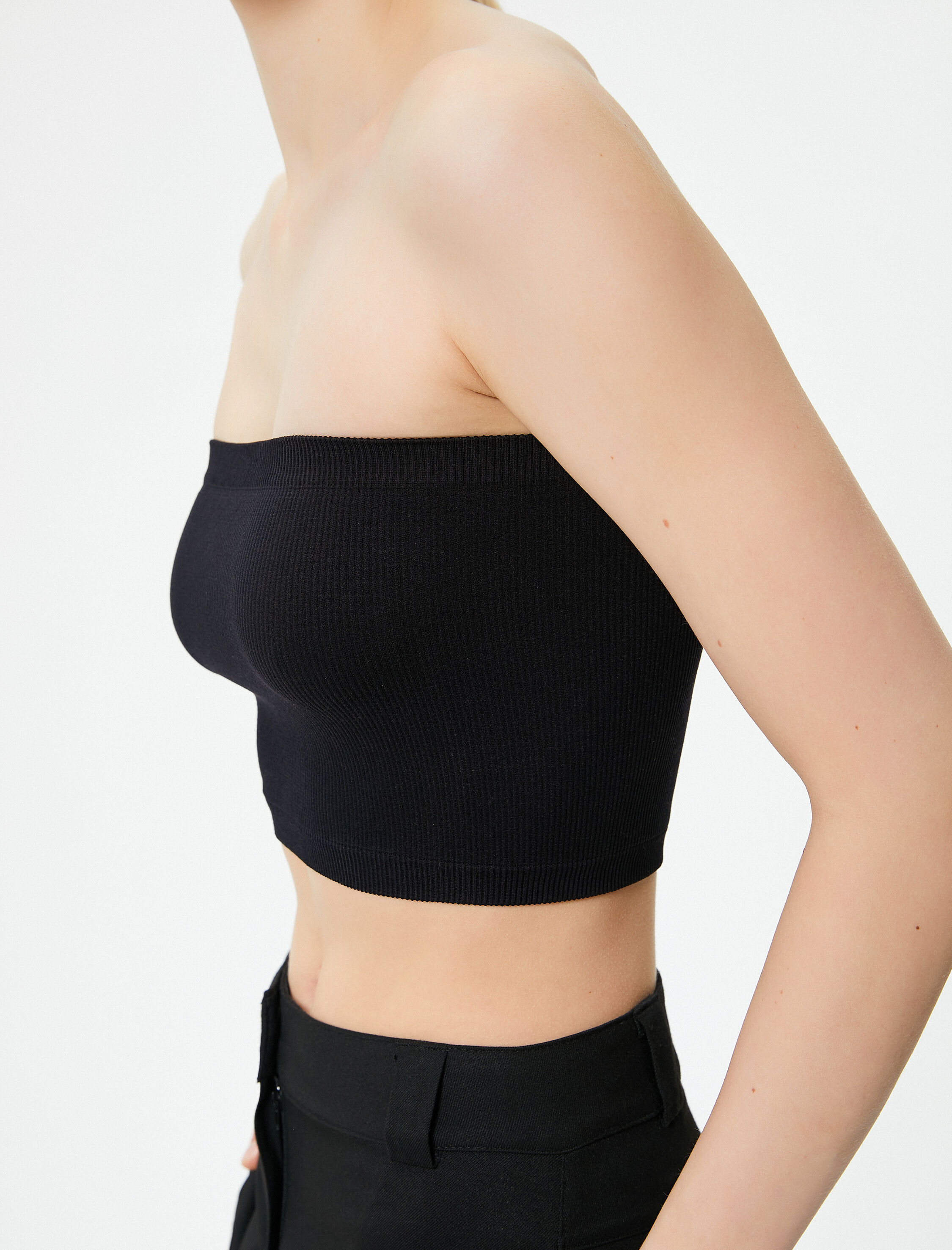   Straplez Sütyen Crop