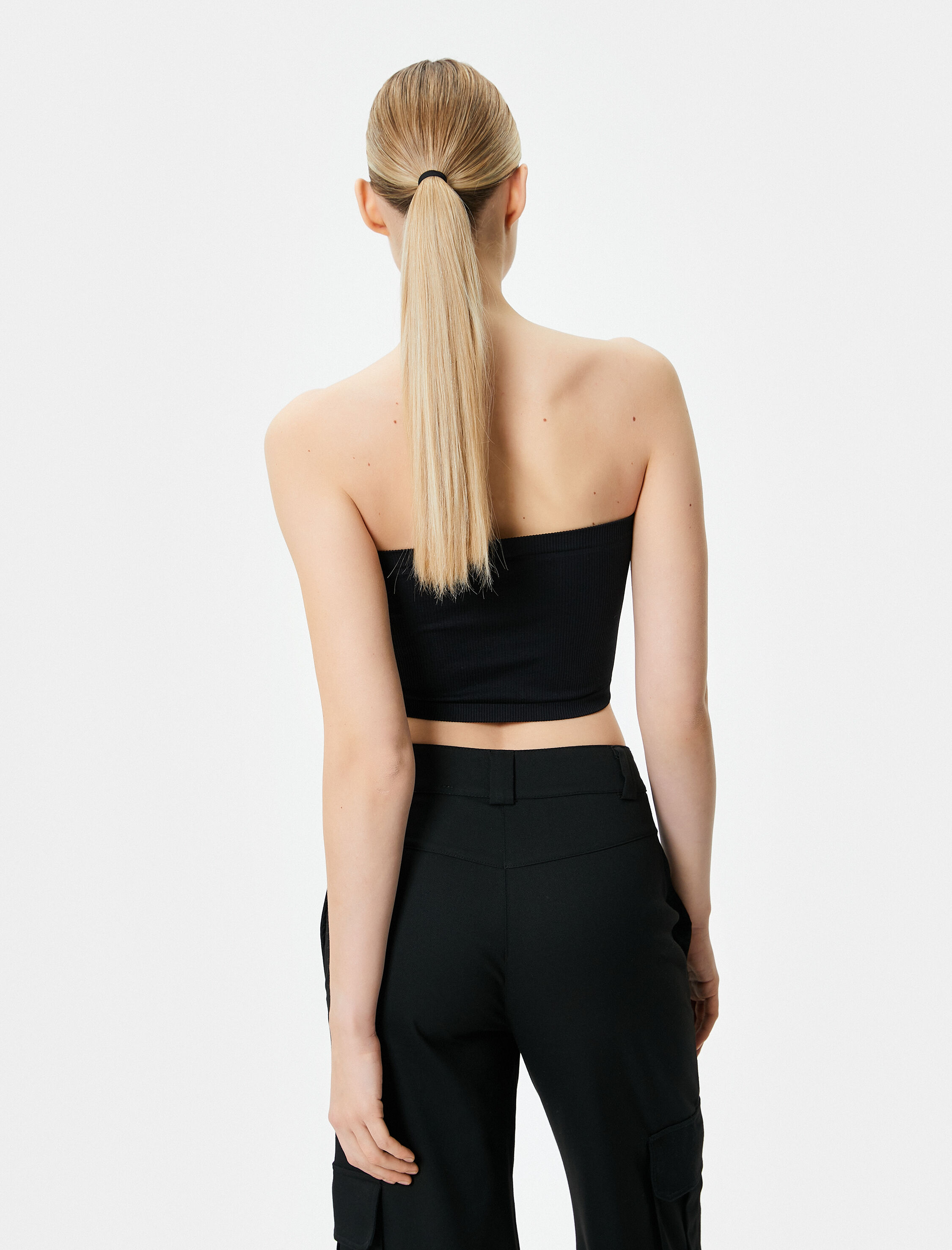   Straplez Sütyen Crop