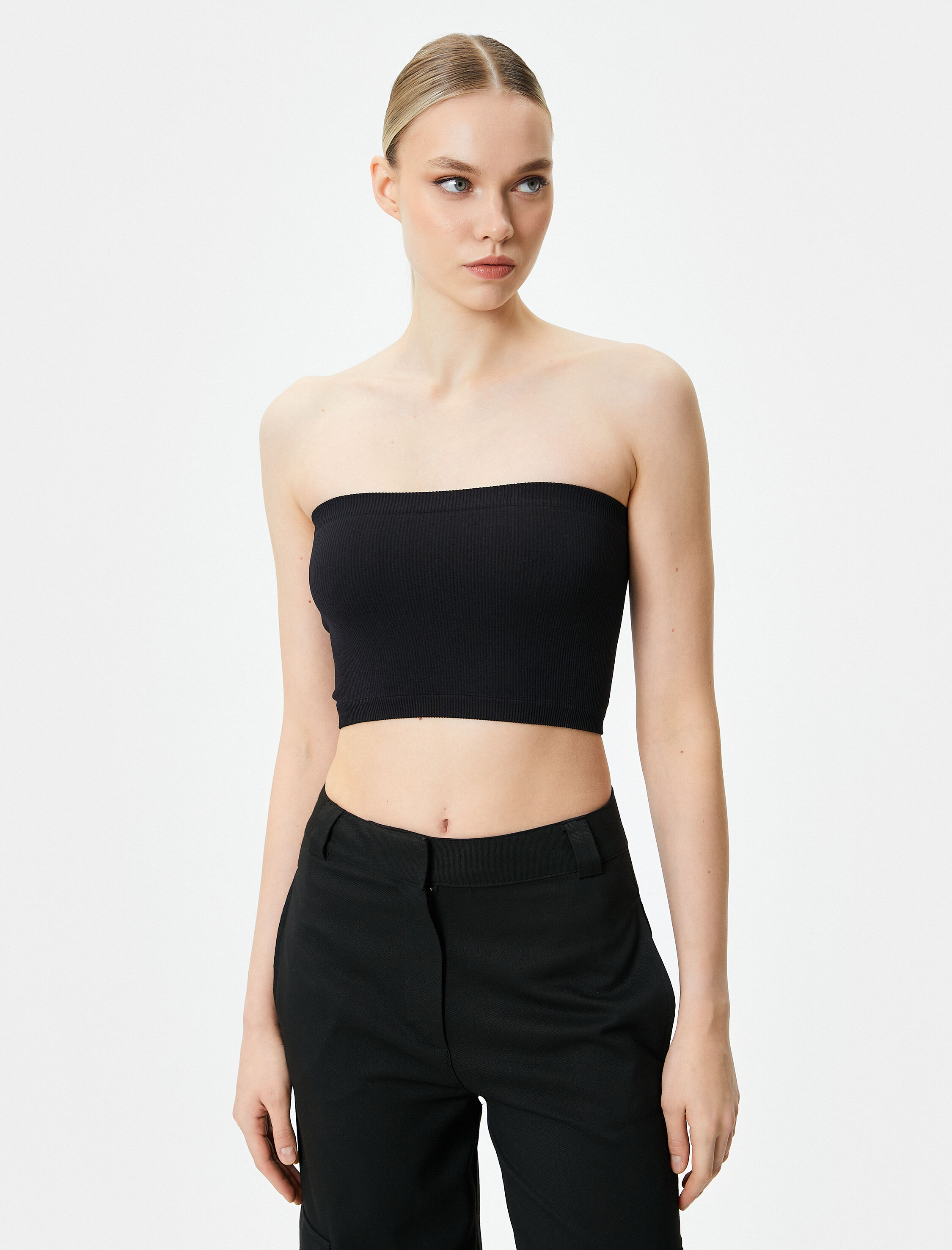   Straplez Sütyen Crop