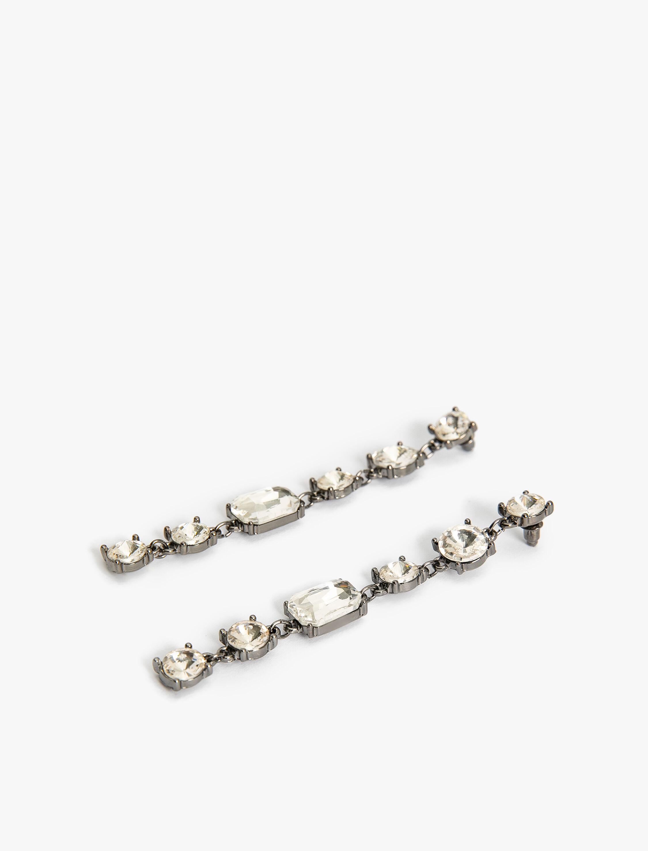  Kadın Kristal Taşlı Küpe Sallantılı