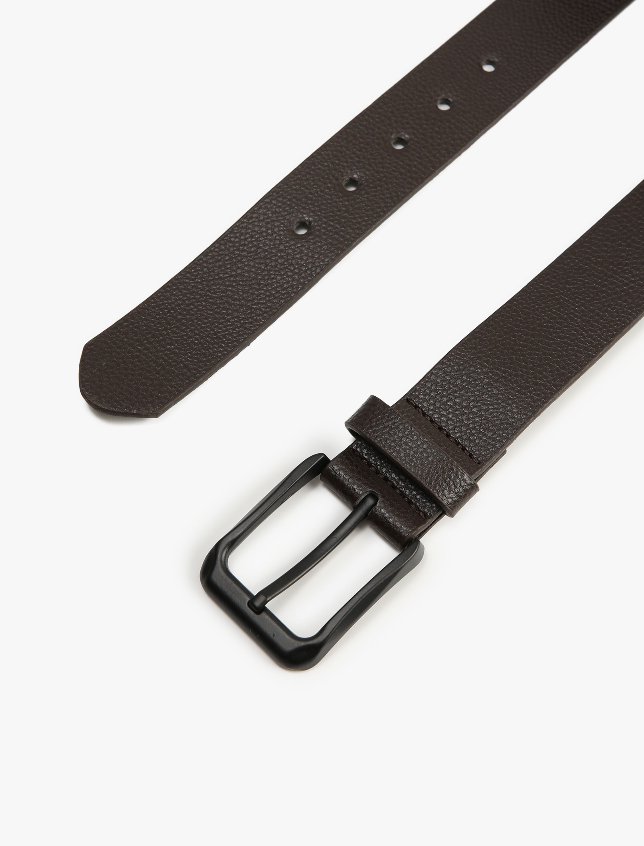  Erkek Kemer Deri Görünümlü Toka Detaylı