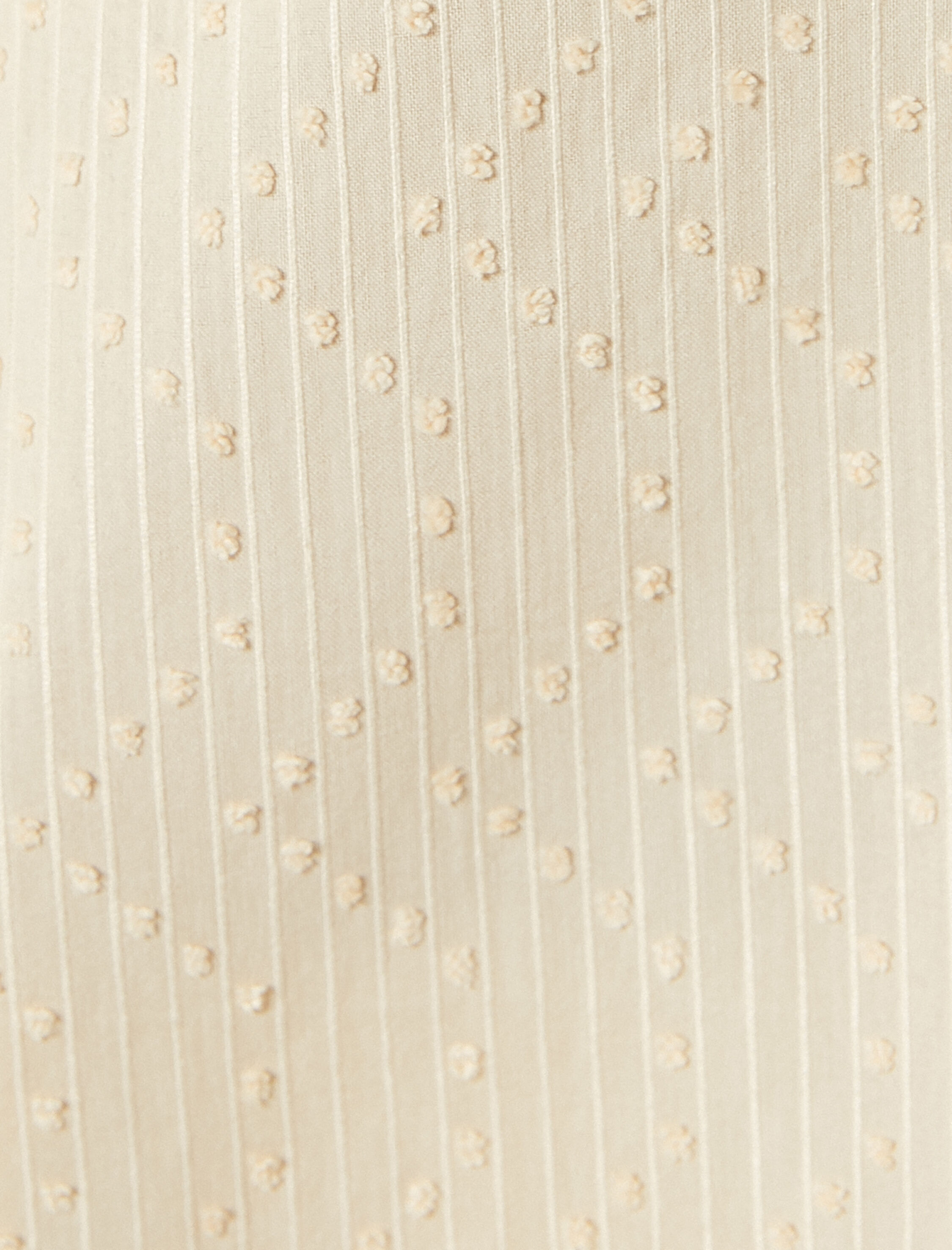   Balon Kol Bluz V Yaka Dokulu Boncuklu