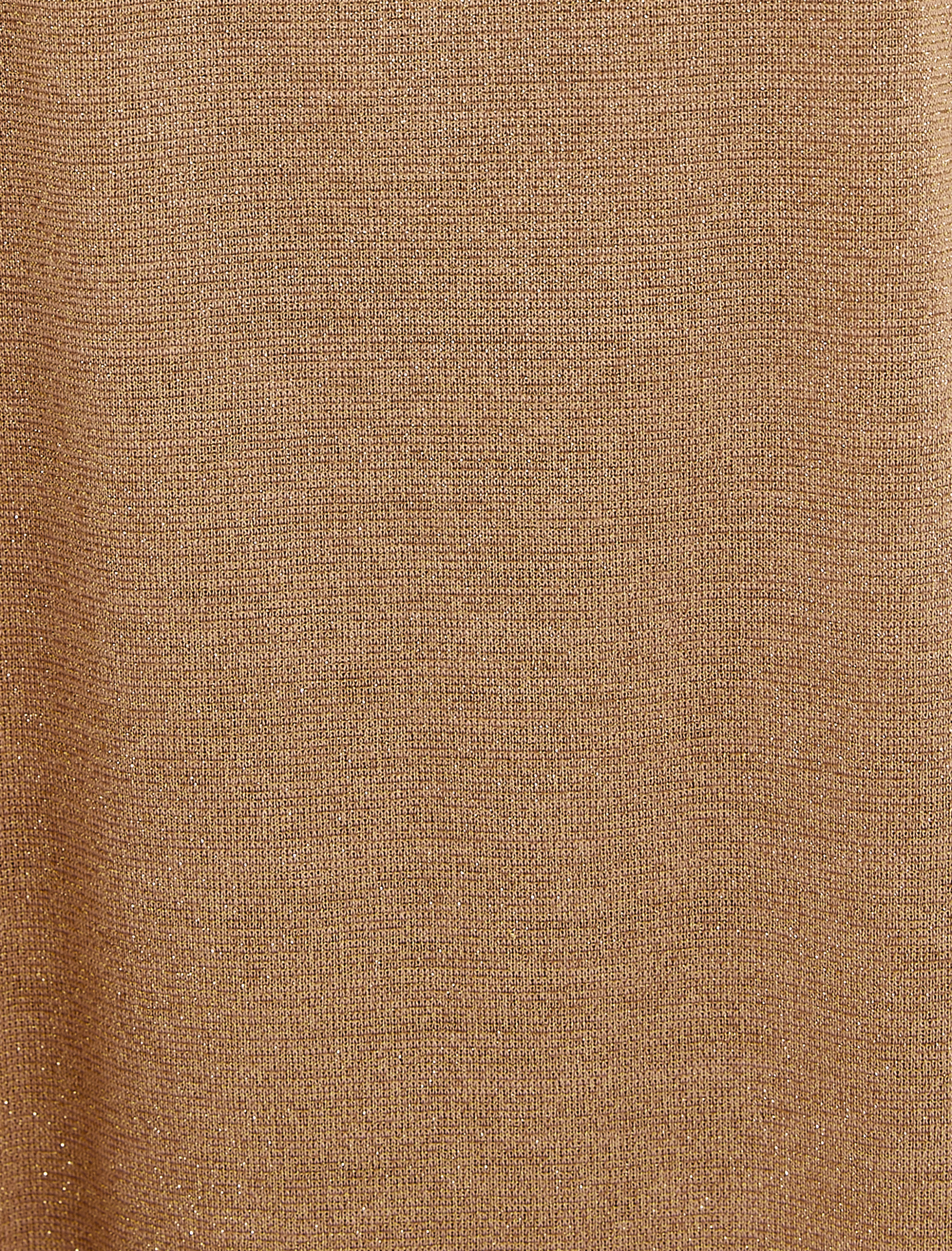   Simli Balon Kol Bluz V Bağlama Yaka