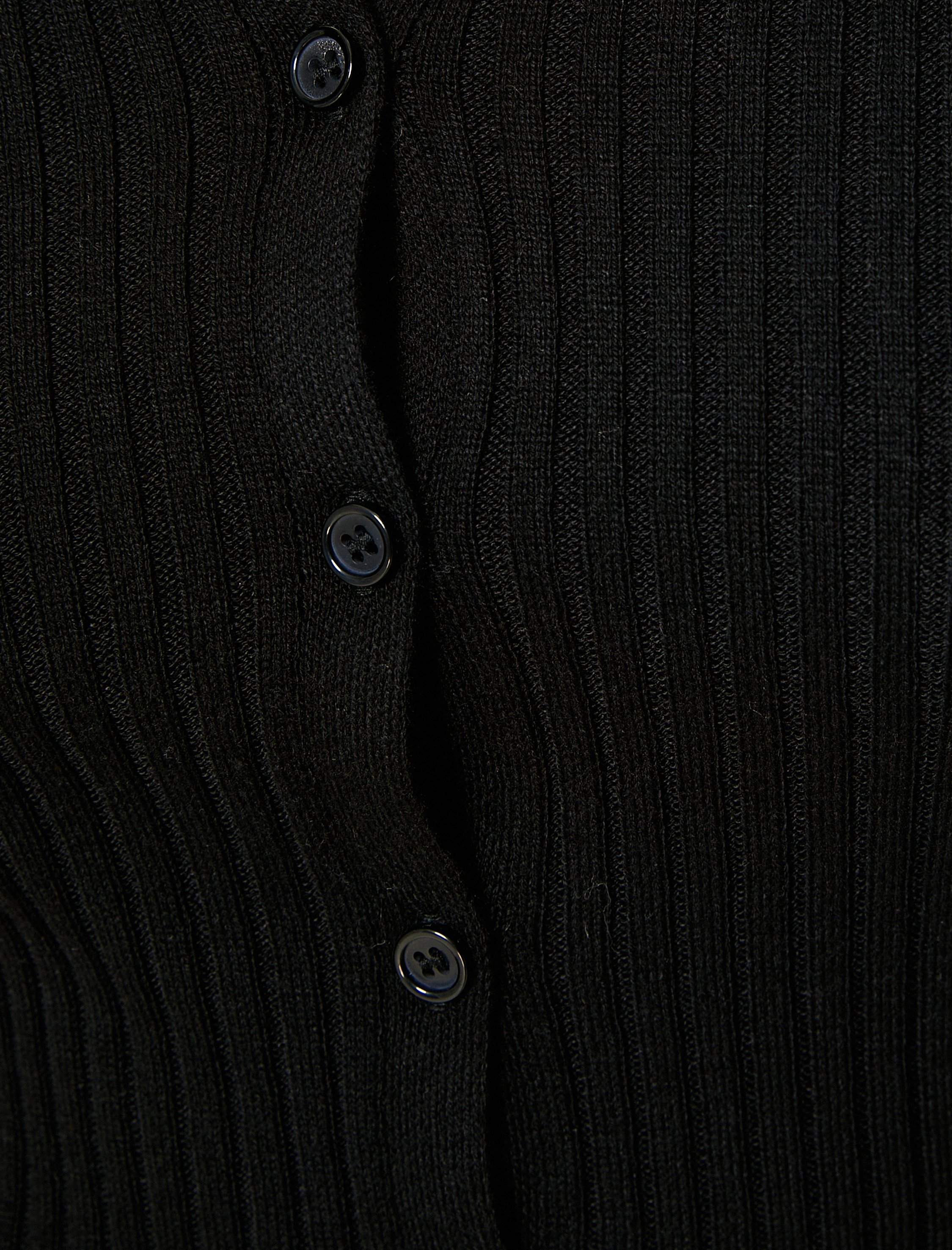   Polo Yaka Kazak Triko Düğmeli