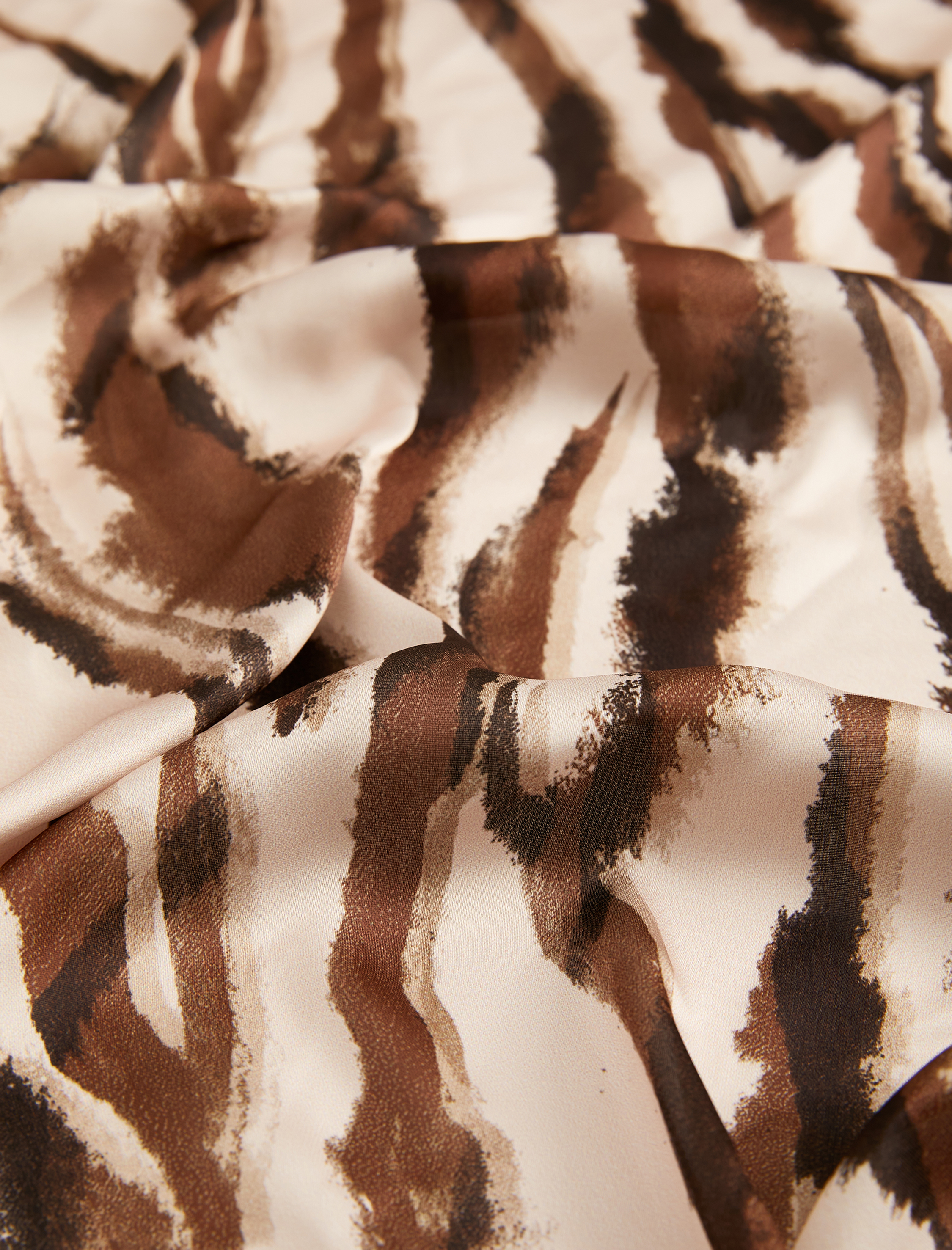  Kadın Fular Kare Leopar Desenli