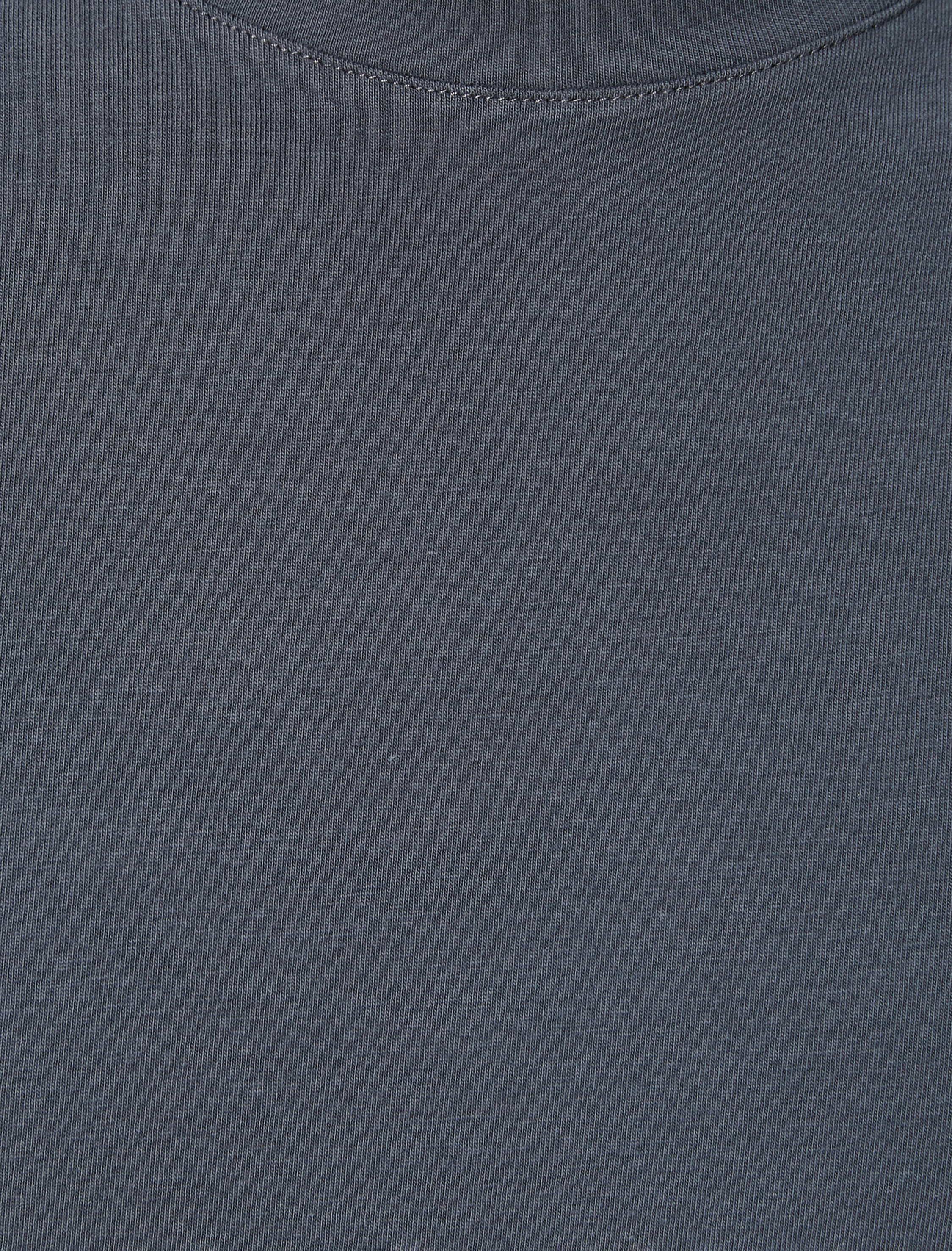   Kısa Kollu Tişört Uzun Kalça Boy Esnek Kumaş Slim Fit Pamuklu