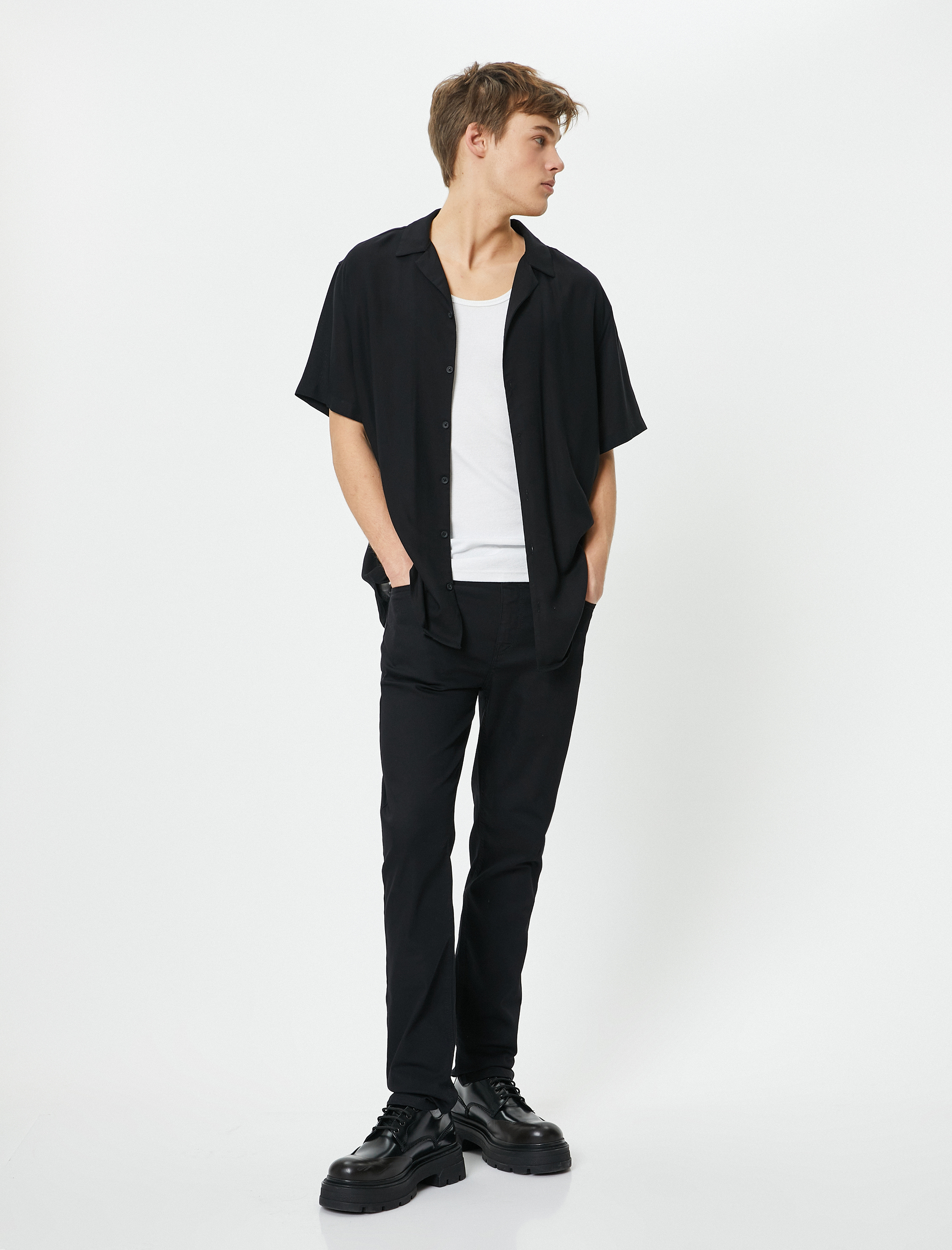   Slim Fit Kot Pantolon - Brad Jean