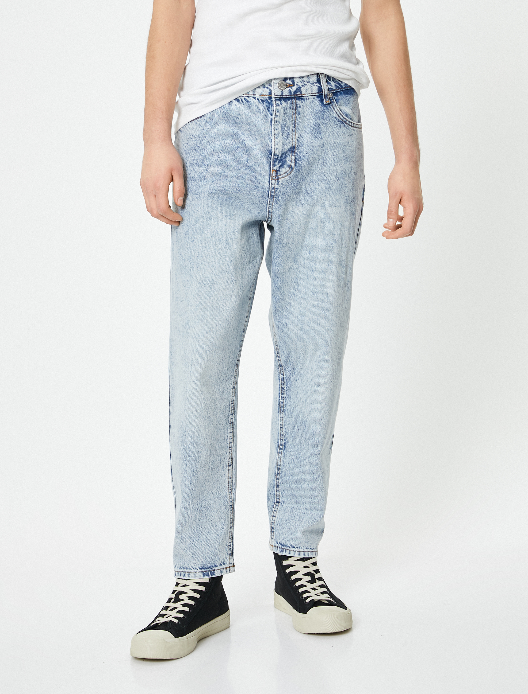   Loose Fit Bol Kot Pantolon - Steve Jean