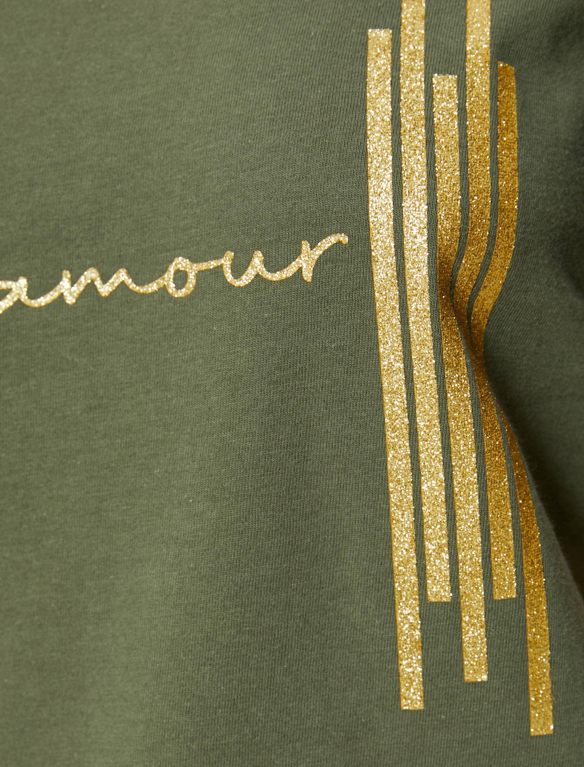   Slogan Baskılı Tişört Bisiklet Yaka Kısa Kollu Pamuklu Standart Kesim