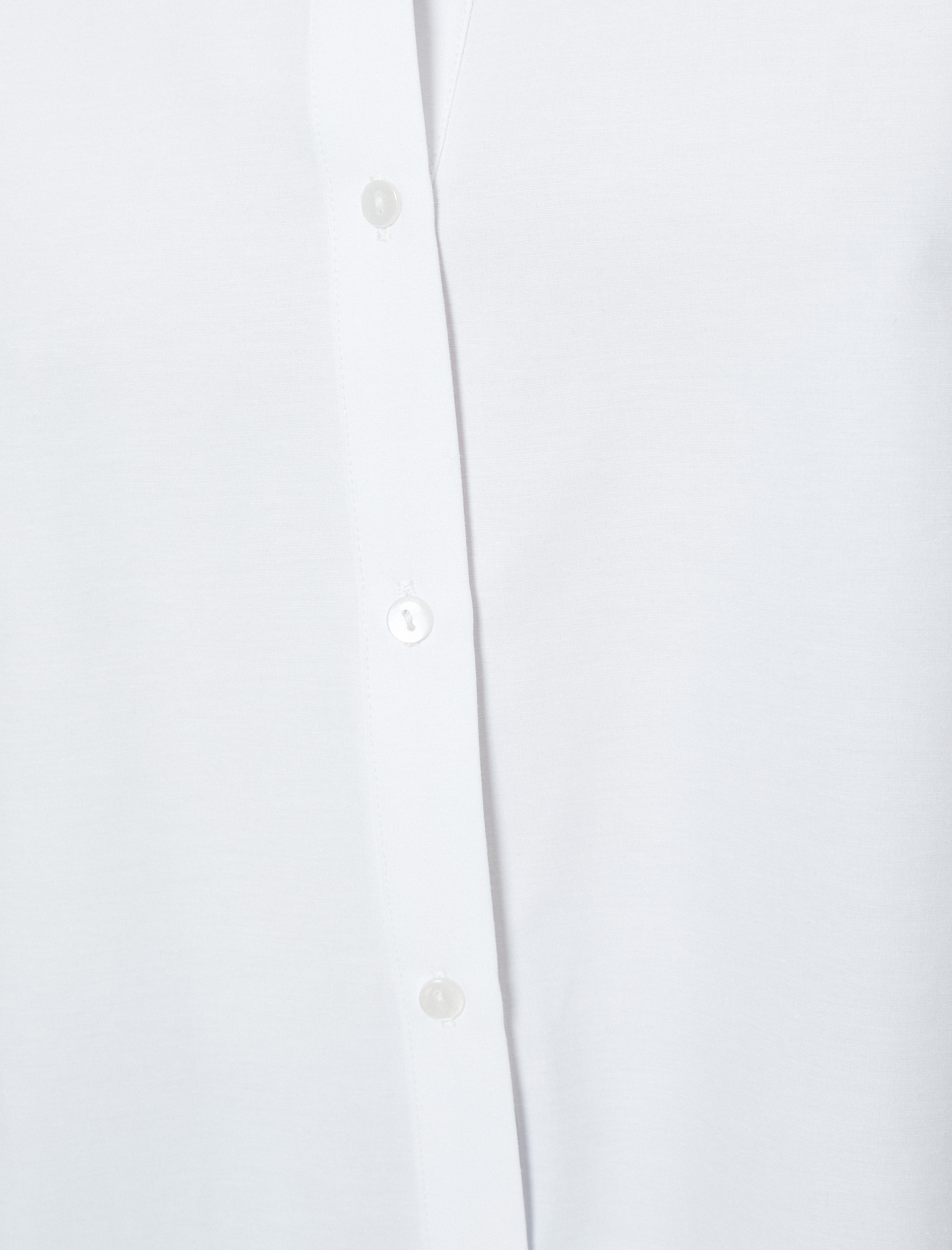   Oversize Poplin Gömlek Uzun Kollu Düğmeli Klasik Yaka