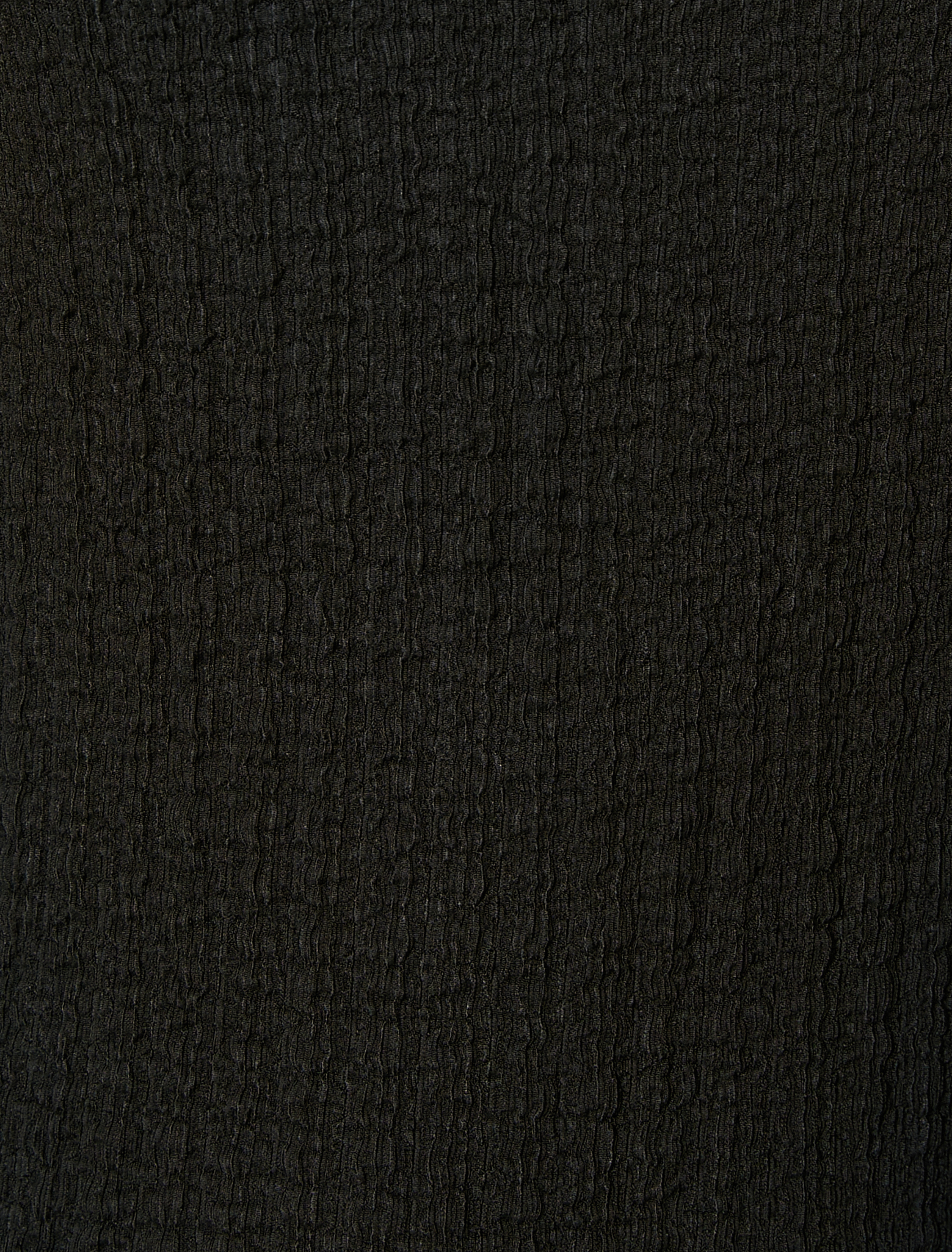   Askılı Midi Elbise Yuvarlak Yaka Bürümcük Kumaş