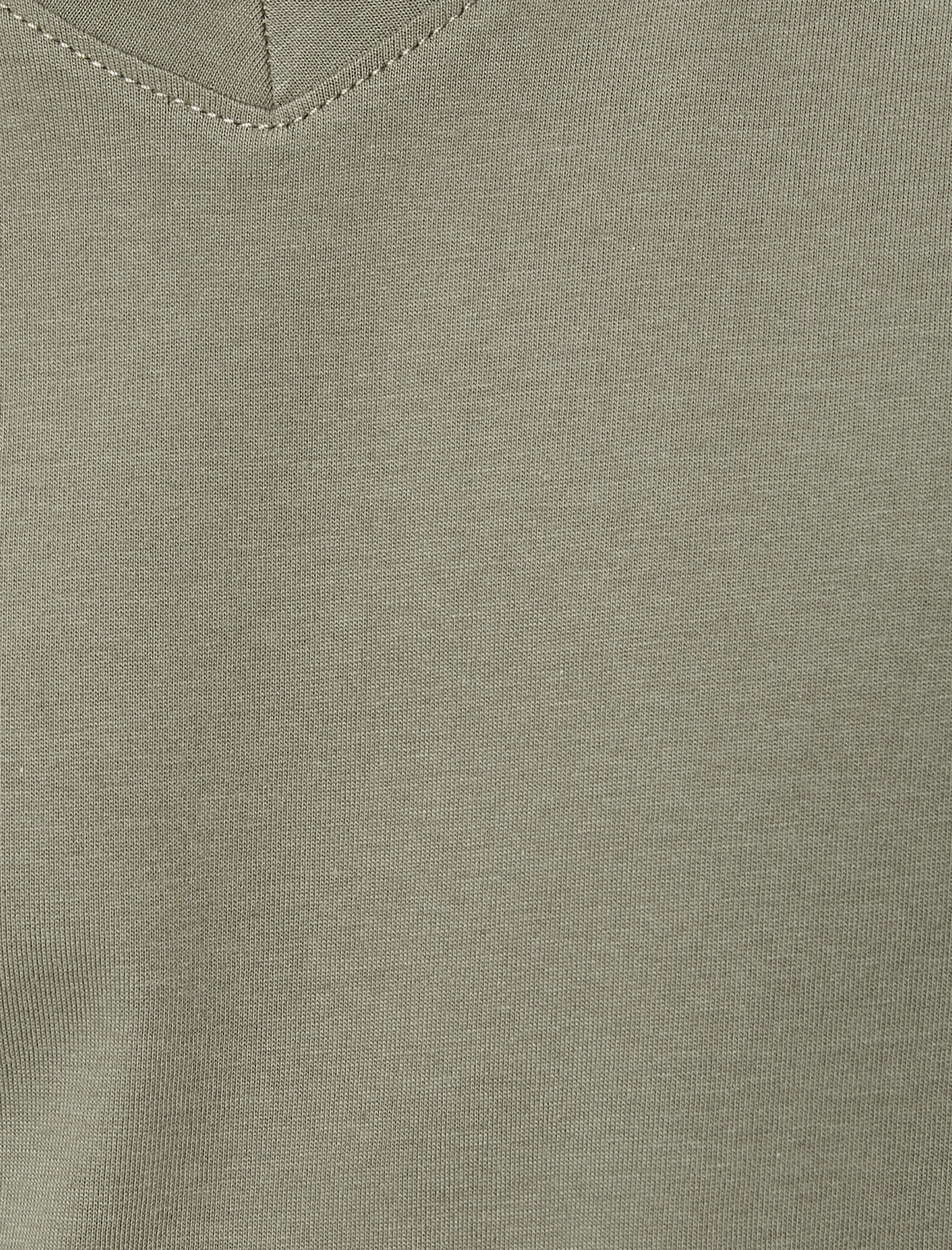   V Yaka Tişört Slim Fit Kısa Kollu Pamuklu