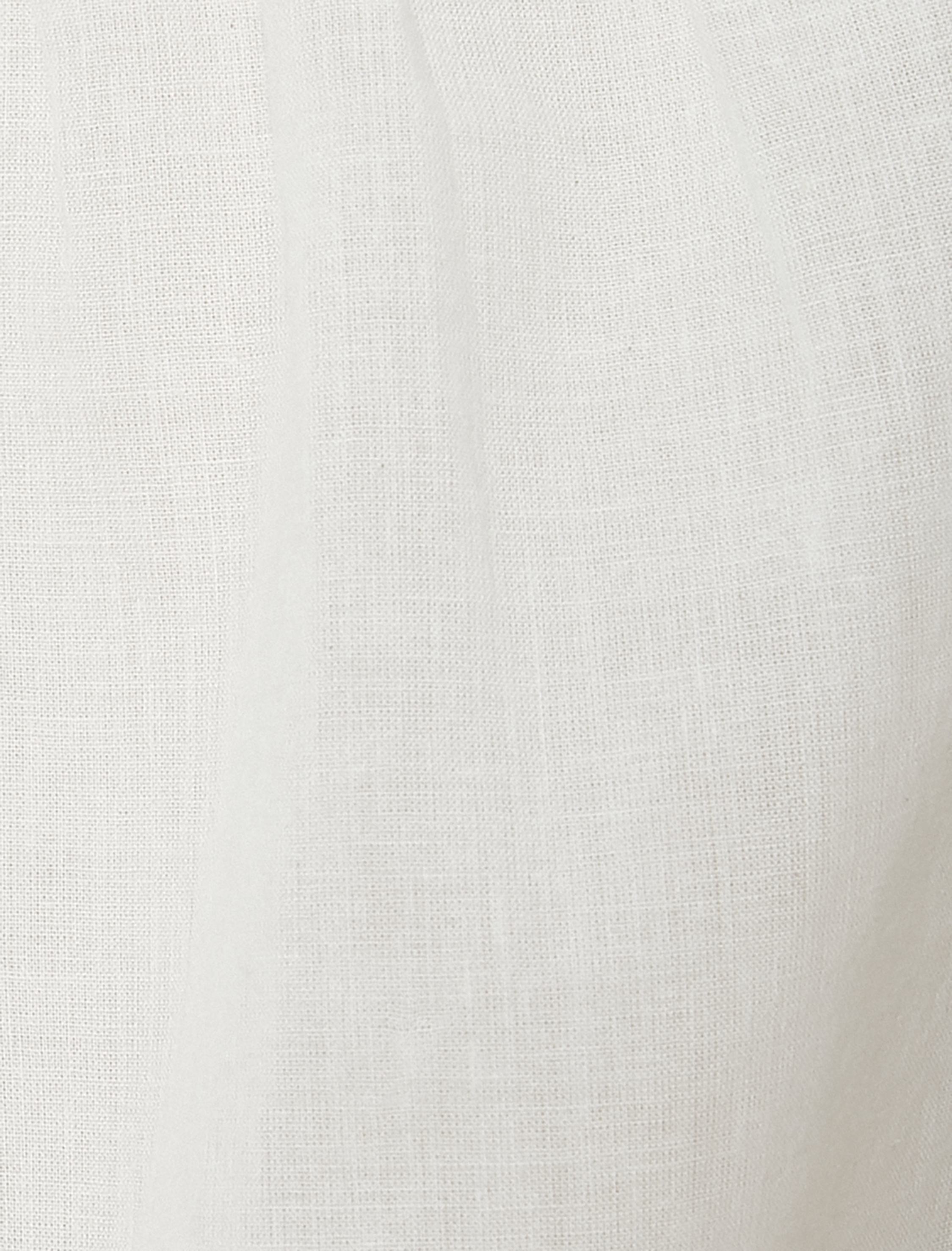   Yuvarlak Yaka Gömlek Fisto Detaylı Düğmeli Uzun Kollu Pamuklu