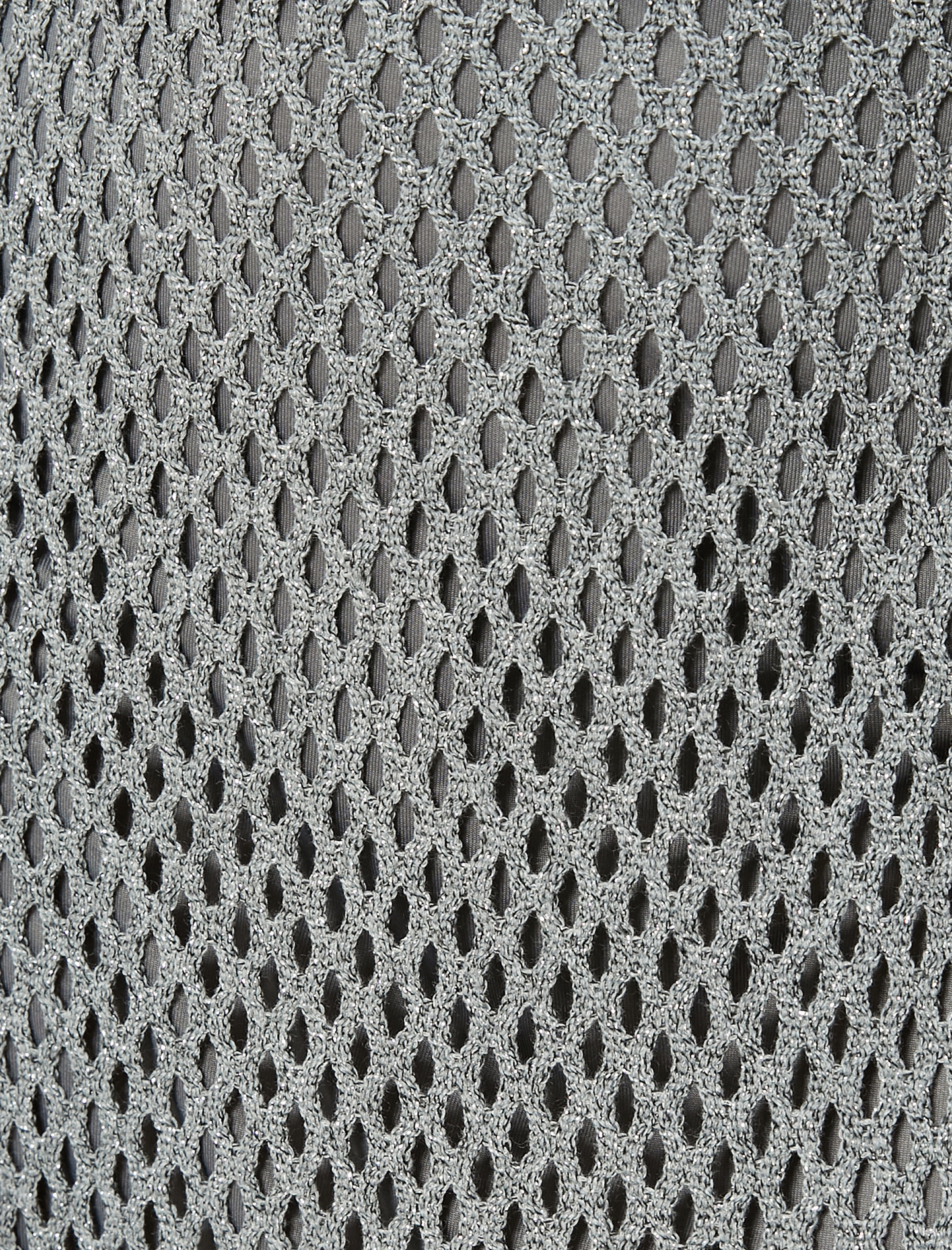   Ajurlu Kroşe Midi Etek Metalik Simli Normal Bel