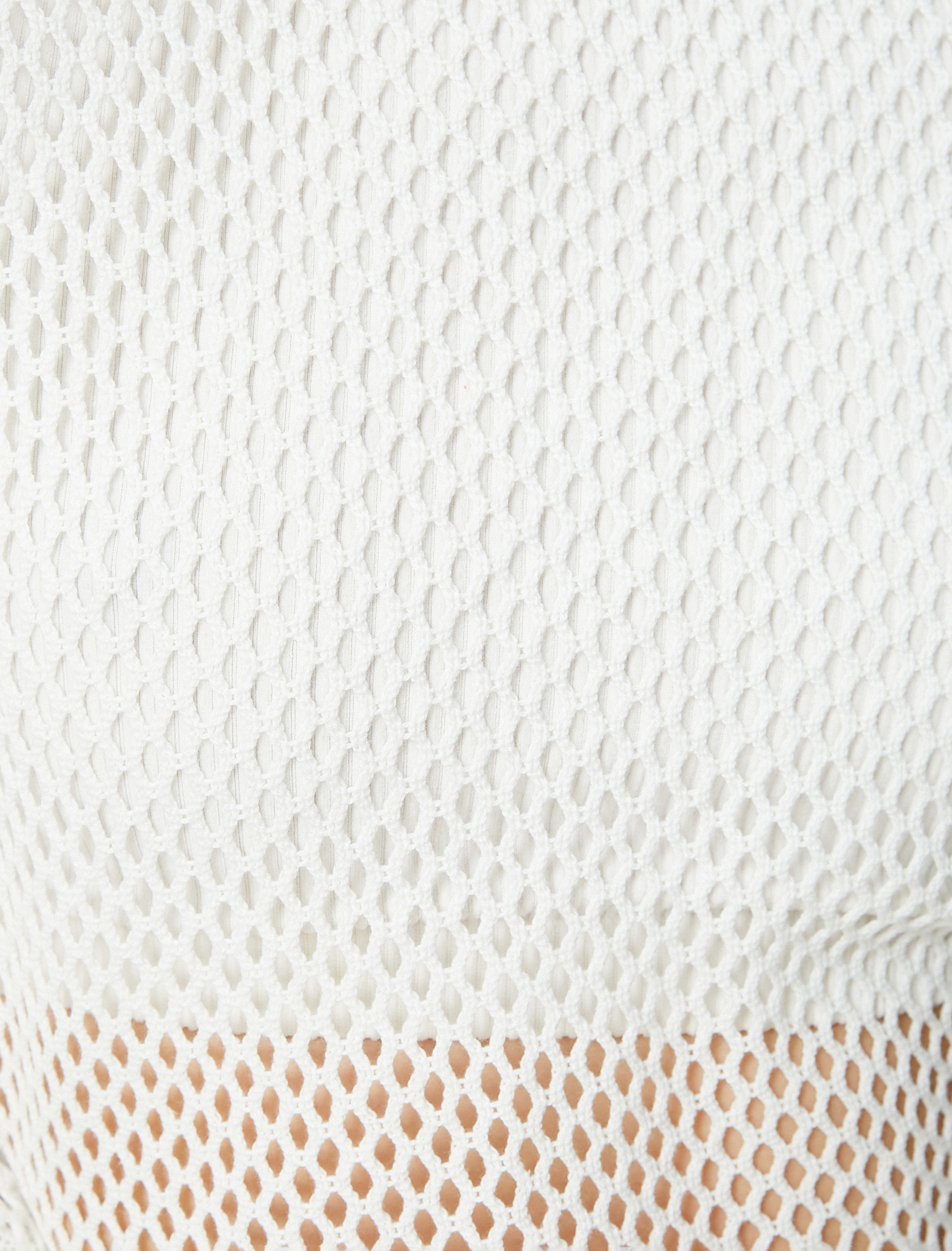   Crop File Tişört Uzun Kollu Bisiklet Yaka